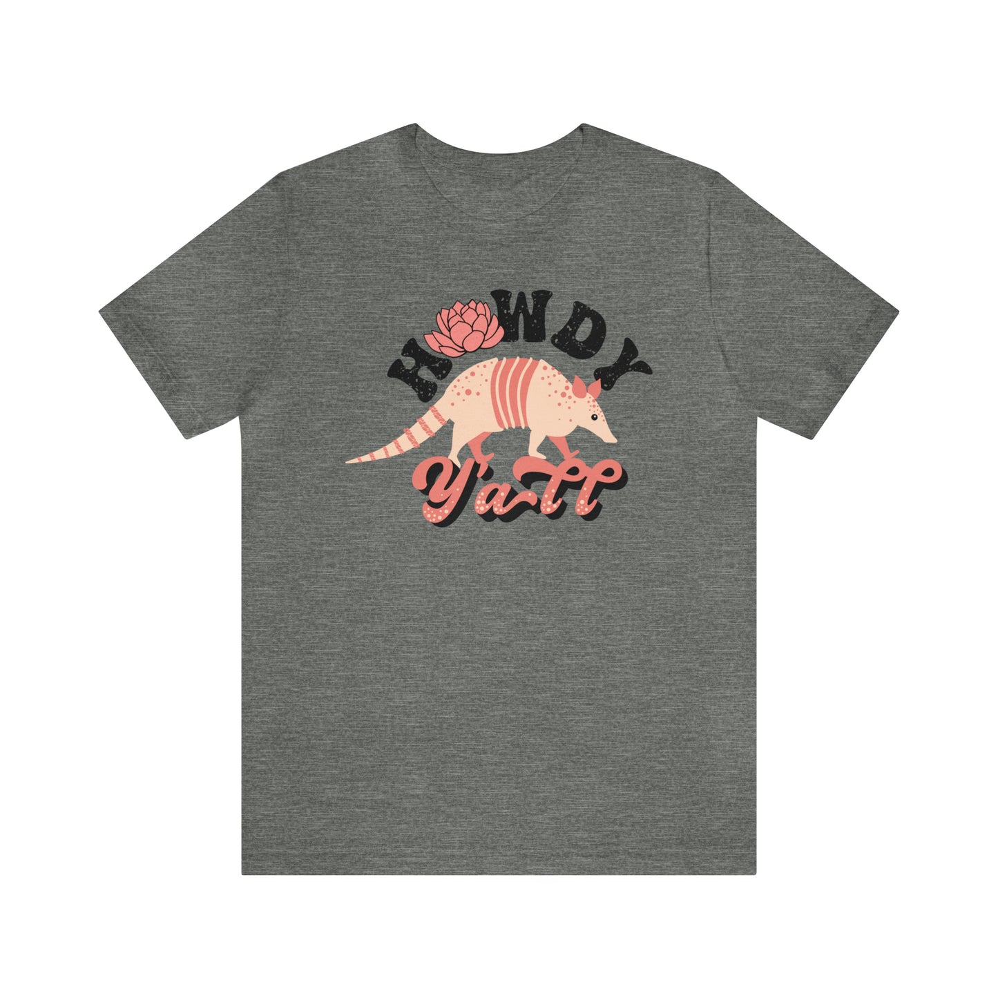 Howdy Y'all Armadillo Tee