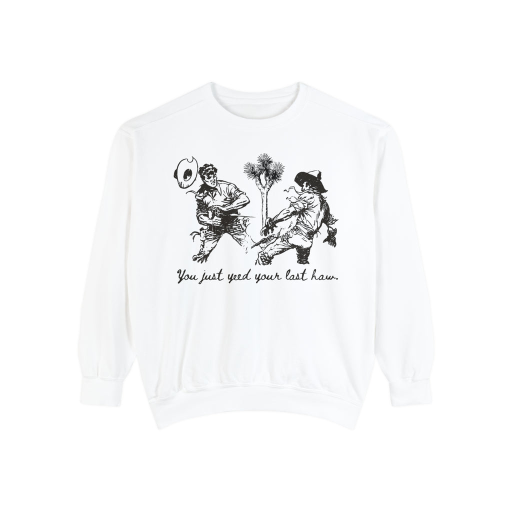 Comfort Colors Fighting Cowboys Crewneck