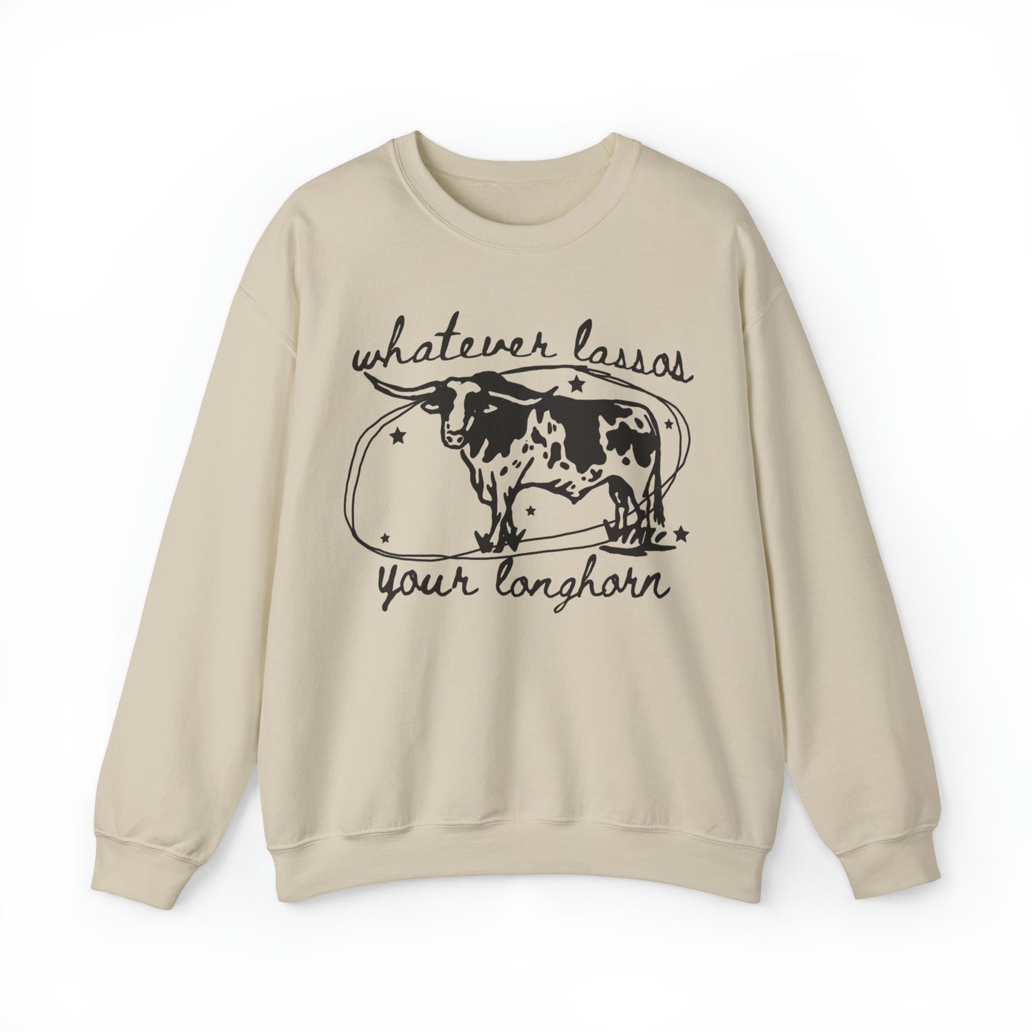 Lasso Your Longhorn Crewneck Sweatshirt