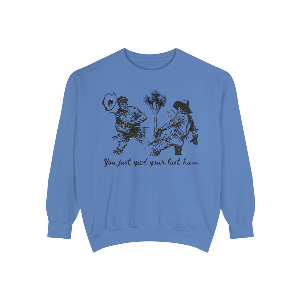 Comfort Colors Fighting Cowboys Crewneck