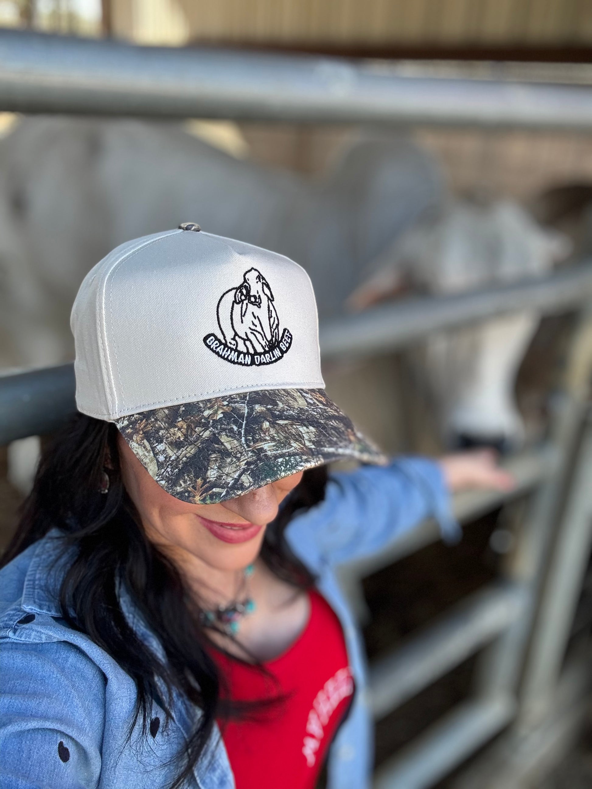 Brahman Darlin Camo SnapBack Trucker