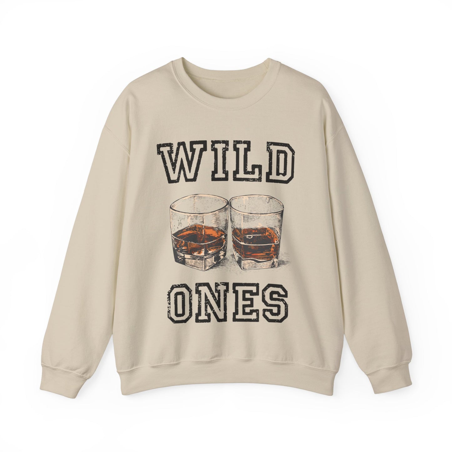 Wild Ones Whiskey Crewneck Sweatshirt