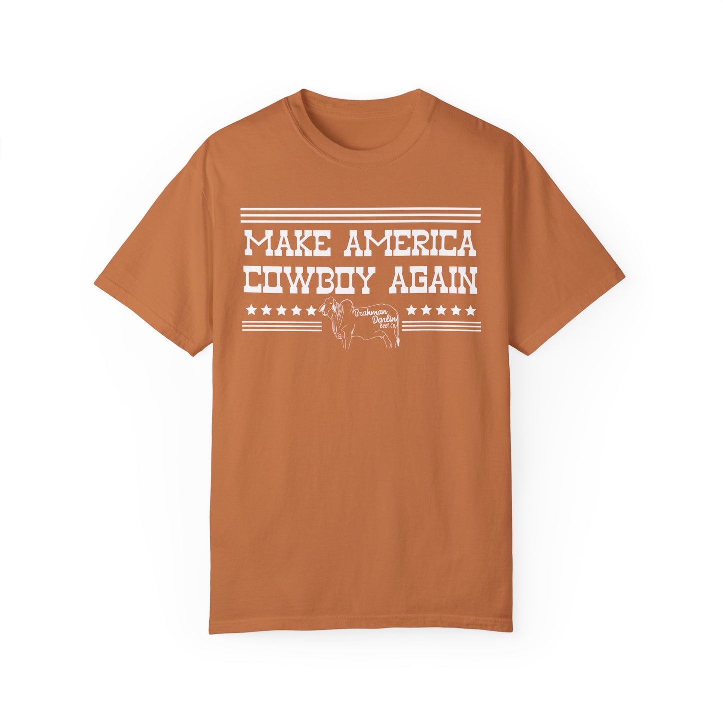 Make America Cowboy Again Brahman Tee