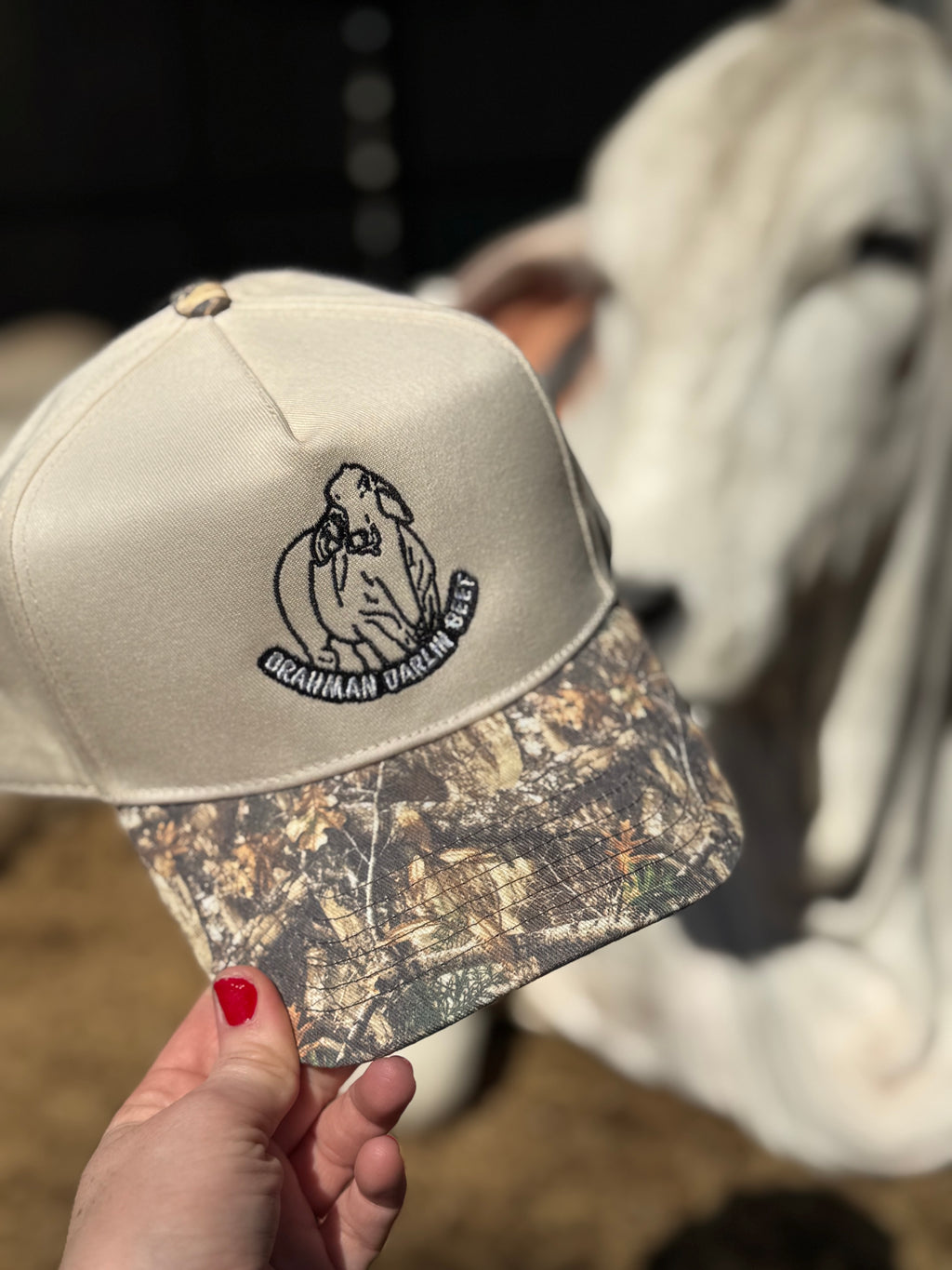 Brahman Darlin Camo SnapBack Trucker