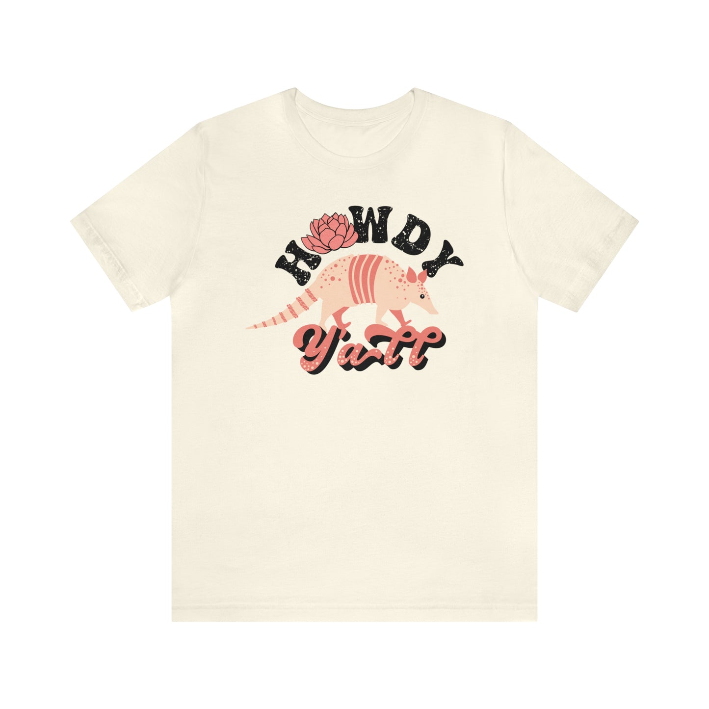 Howdy Y'all Armadillo Tee