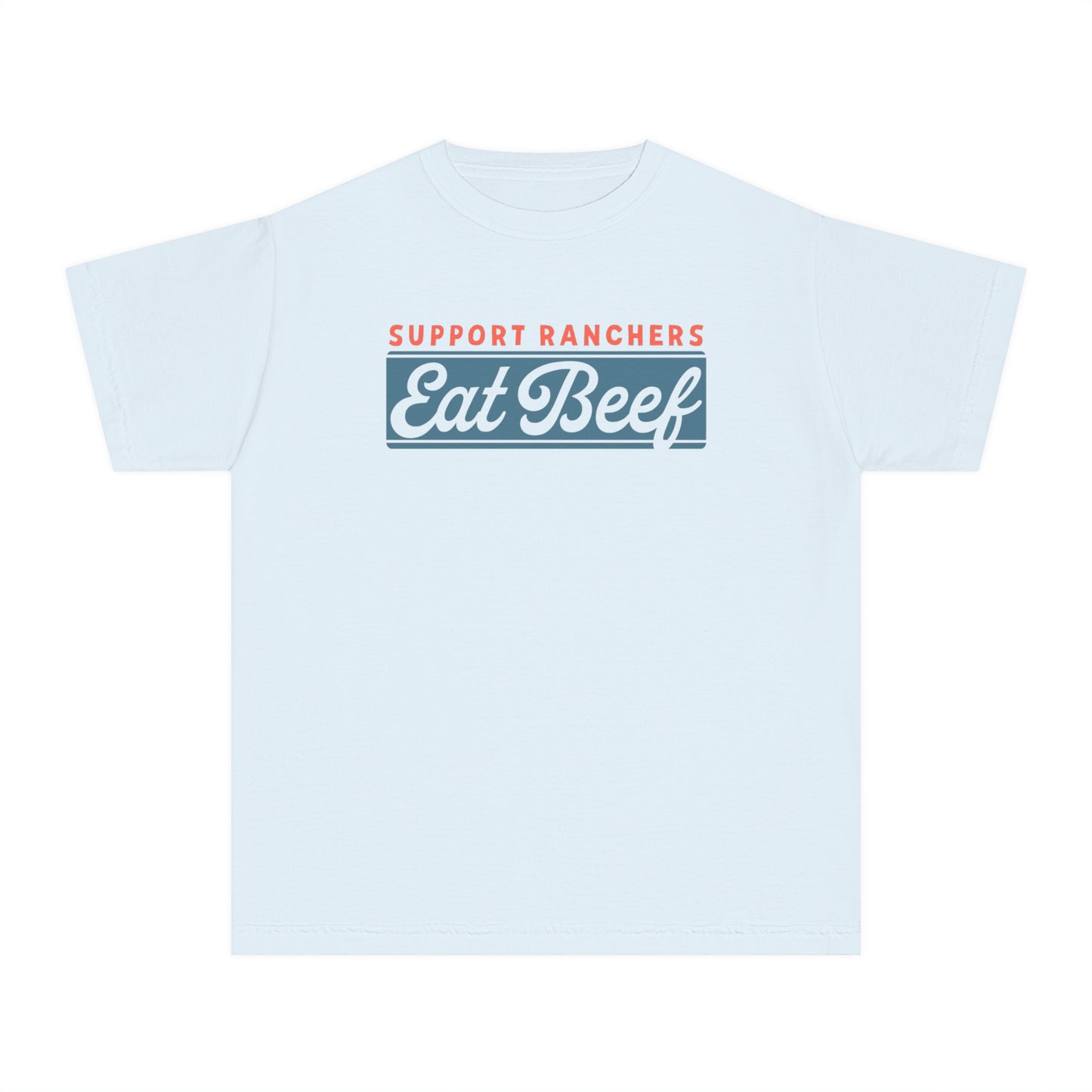 Youth Eat Beef Comfort Colors Shirt