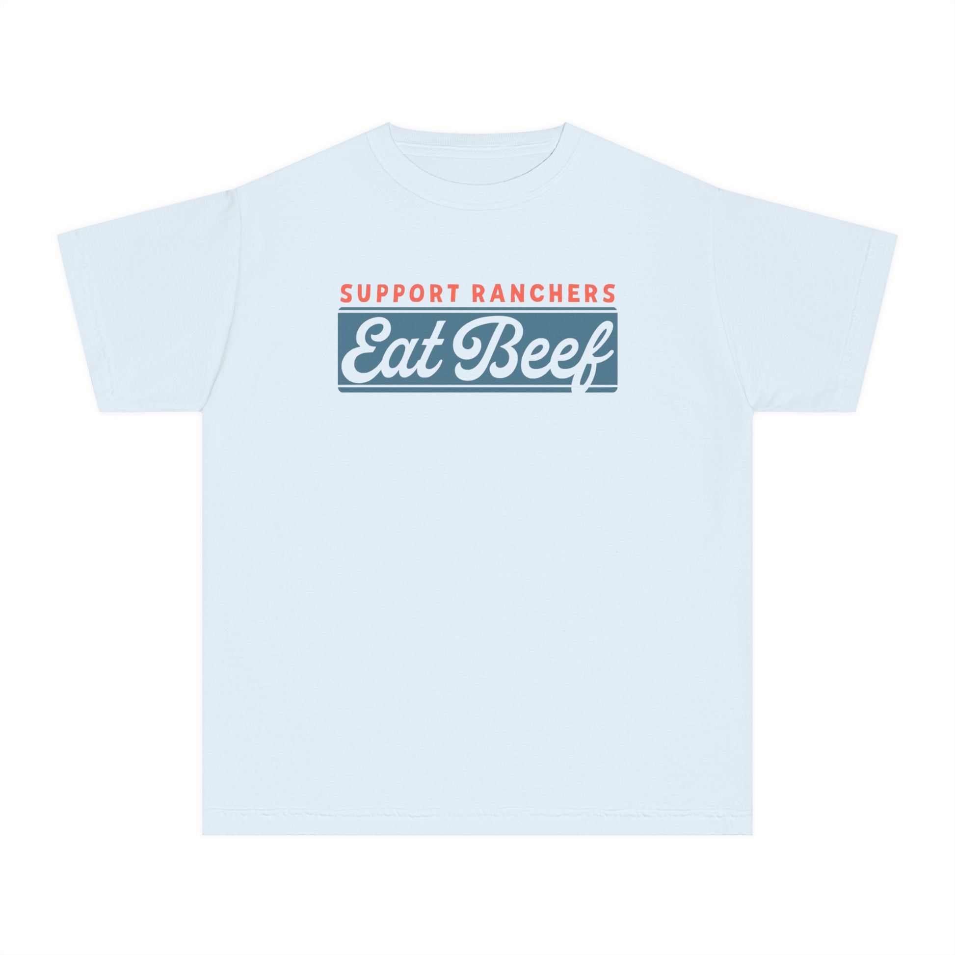 Youth Eat Beef Comfort Colors Shirt