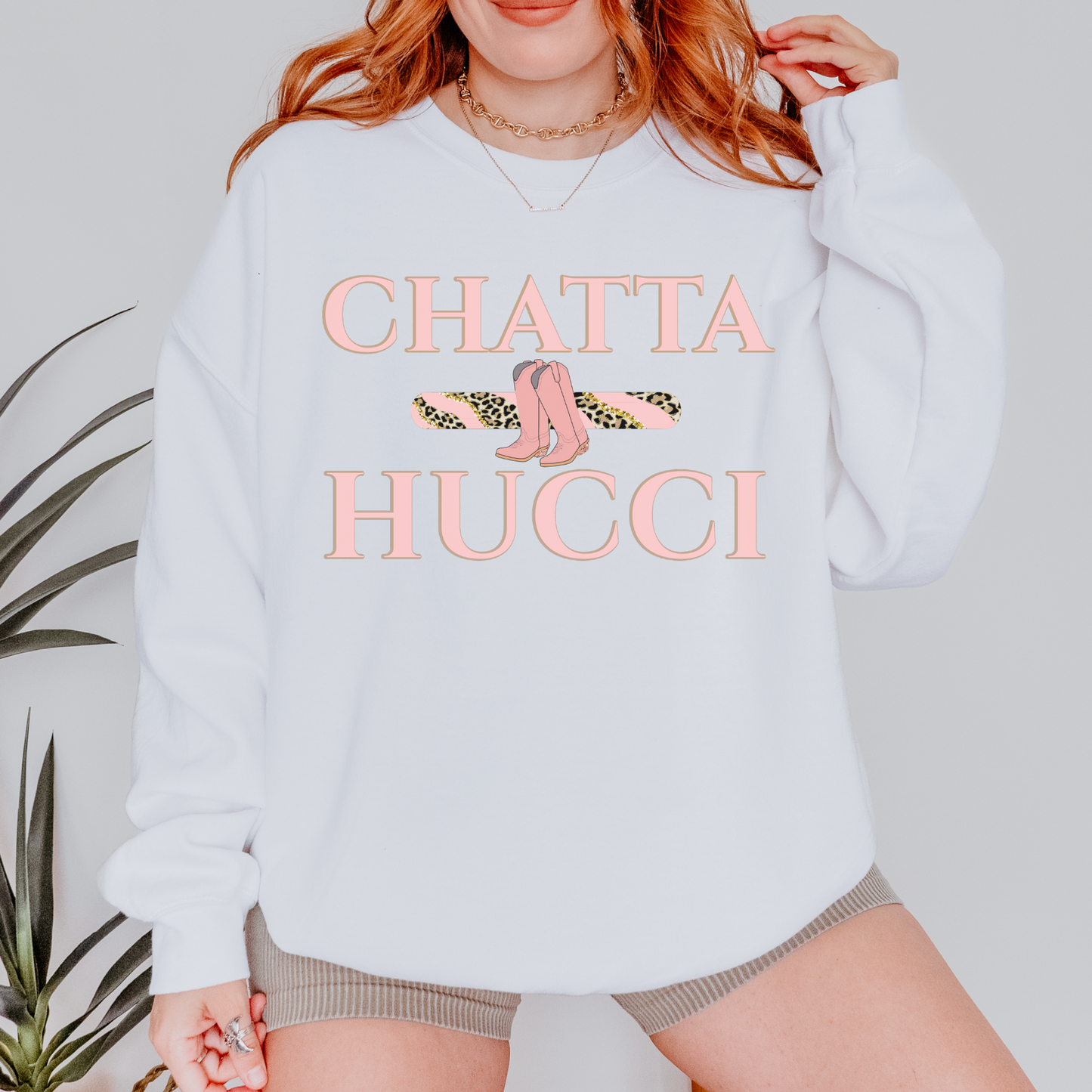 Chatta Hucci Crewneck Sweatshirt