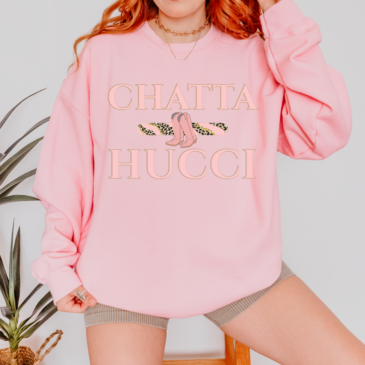 Chatta Hucci Crewneck Sweatshirt