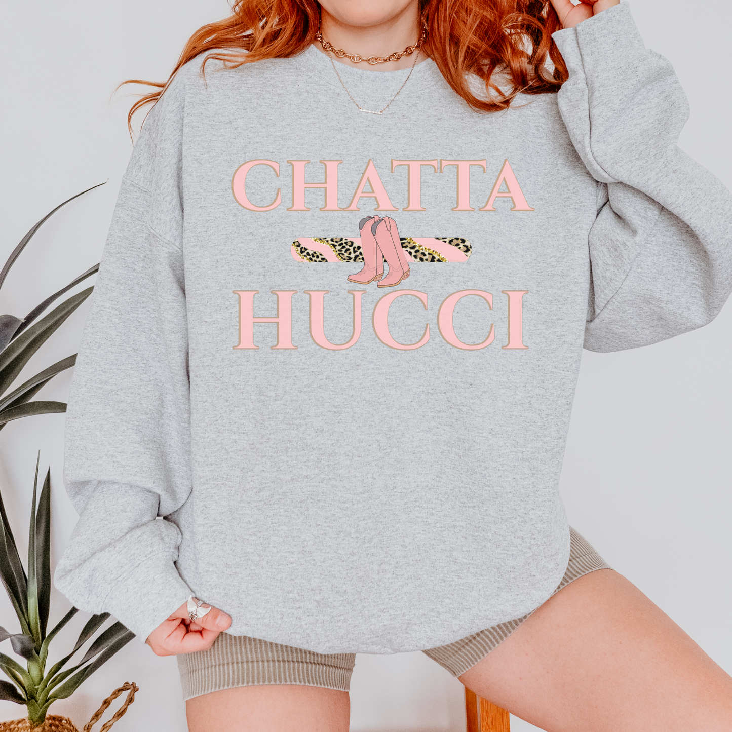 Chatta Hucci Crewneck Sweatshirt