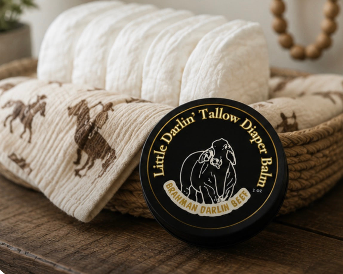 Little Darlin’ Diaper Balm | Natural Tallow Baby Balm