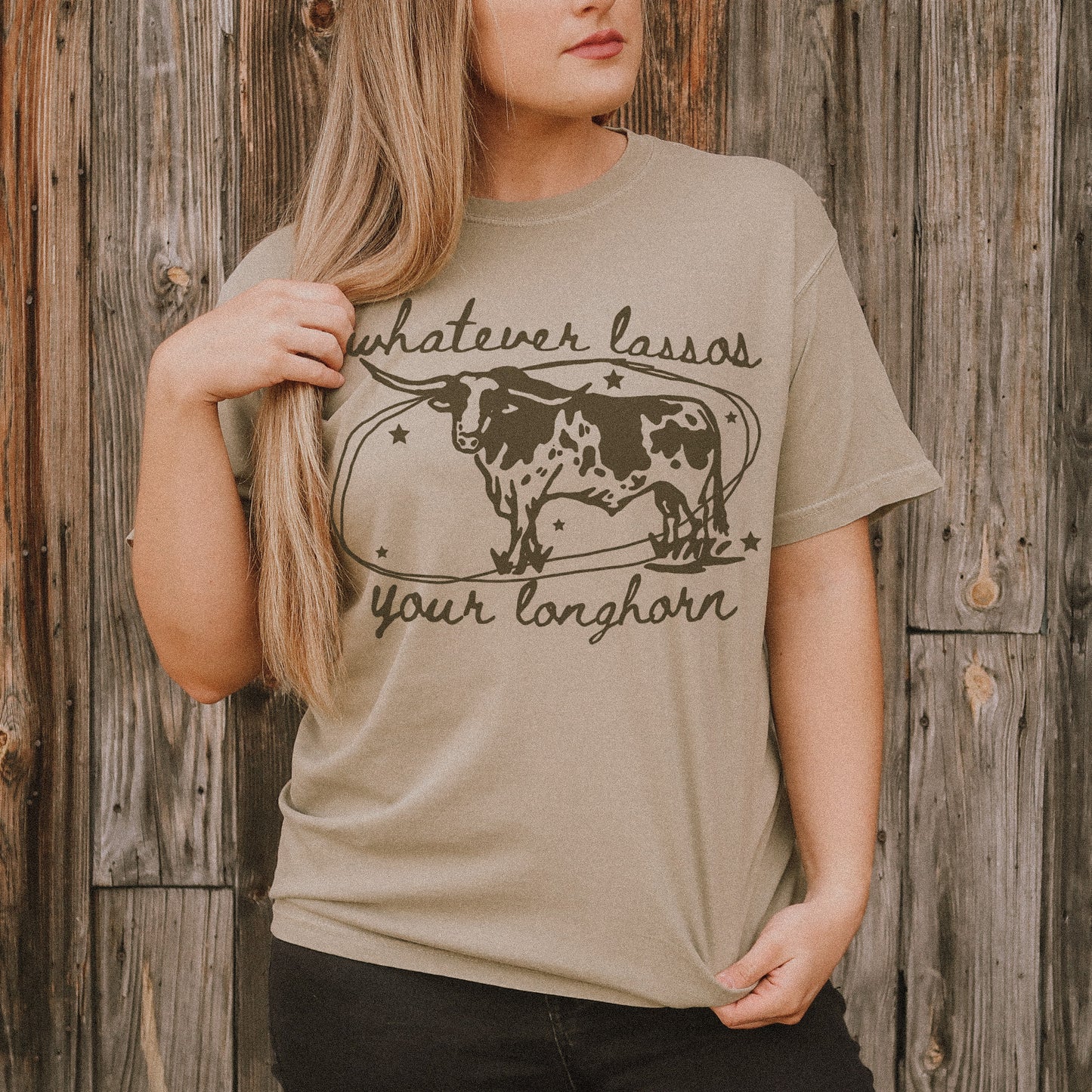 Lasso Your Longhorn Women's Tee