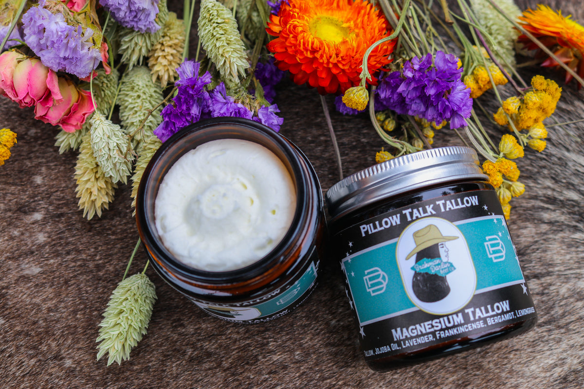 Pillow Talk Magnesium Tallow Balm | Lavender + Botanical Whipped Body Balm