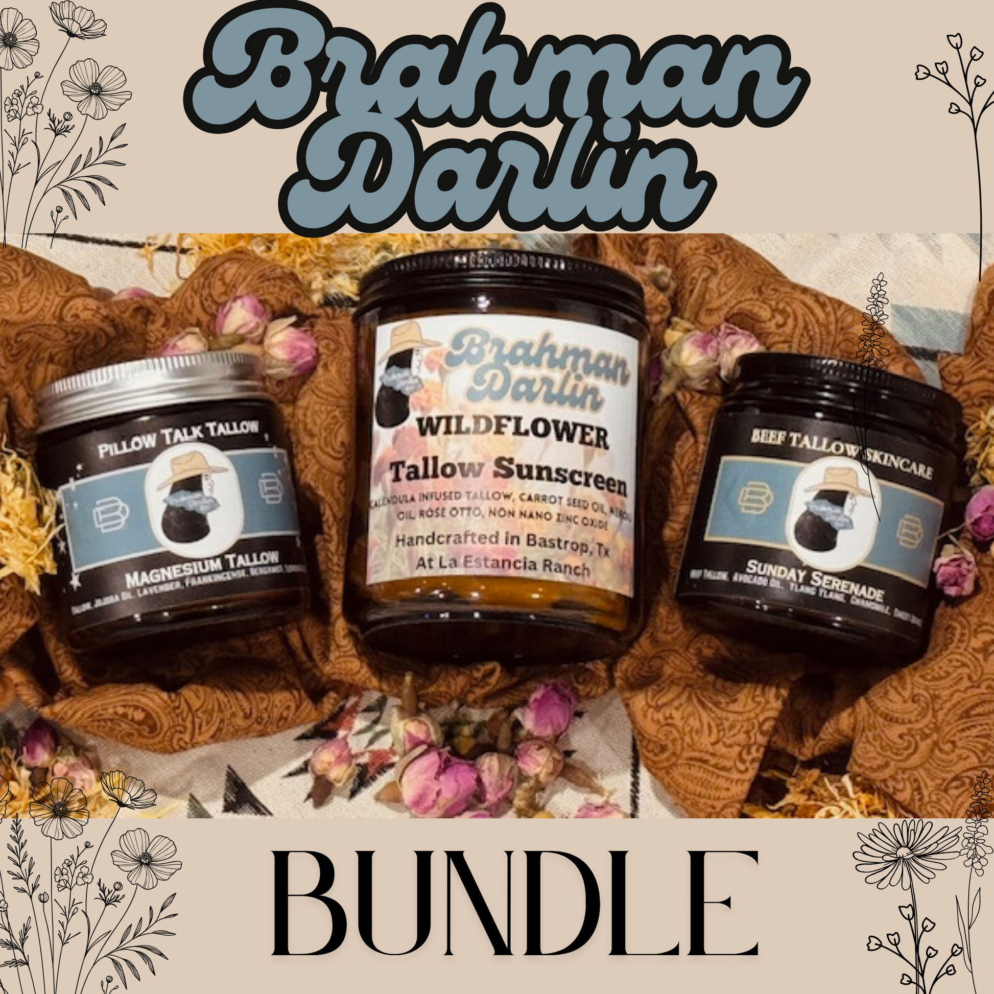 Tallow Bundle - Anti Aging Bundle with Sunday Serenade