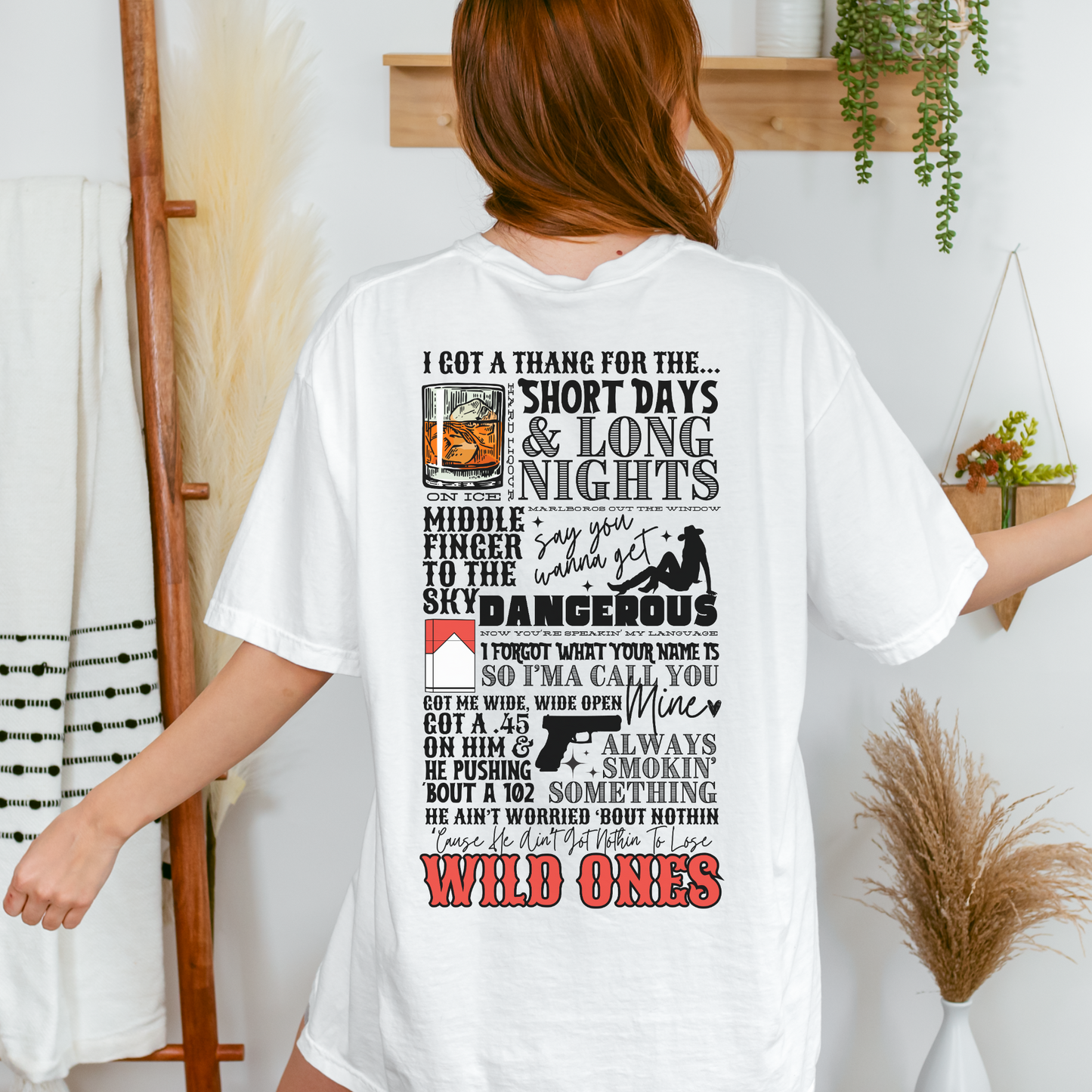 Wild Ones Two Sided Comfort Colors shirt