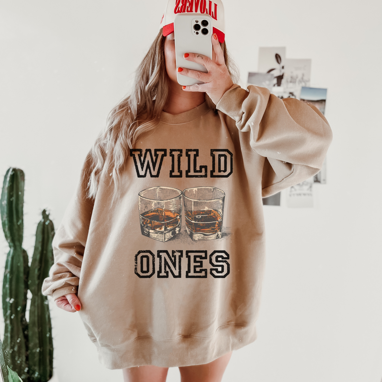 Wild Ones Whiskey Crewneck Sweatshirt