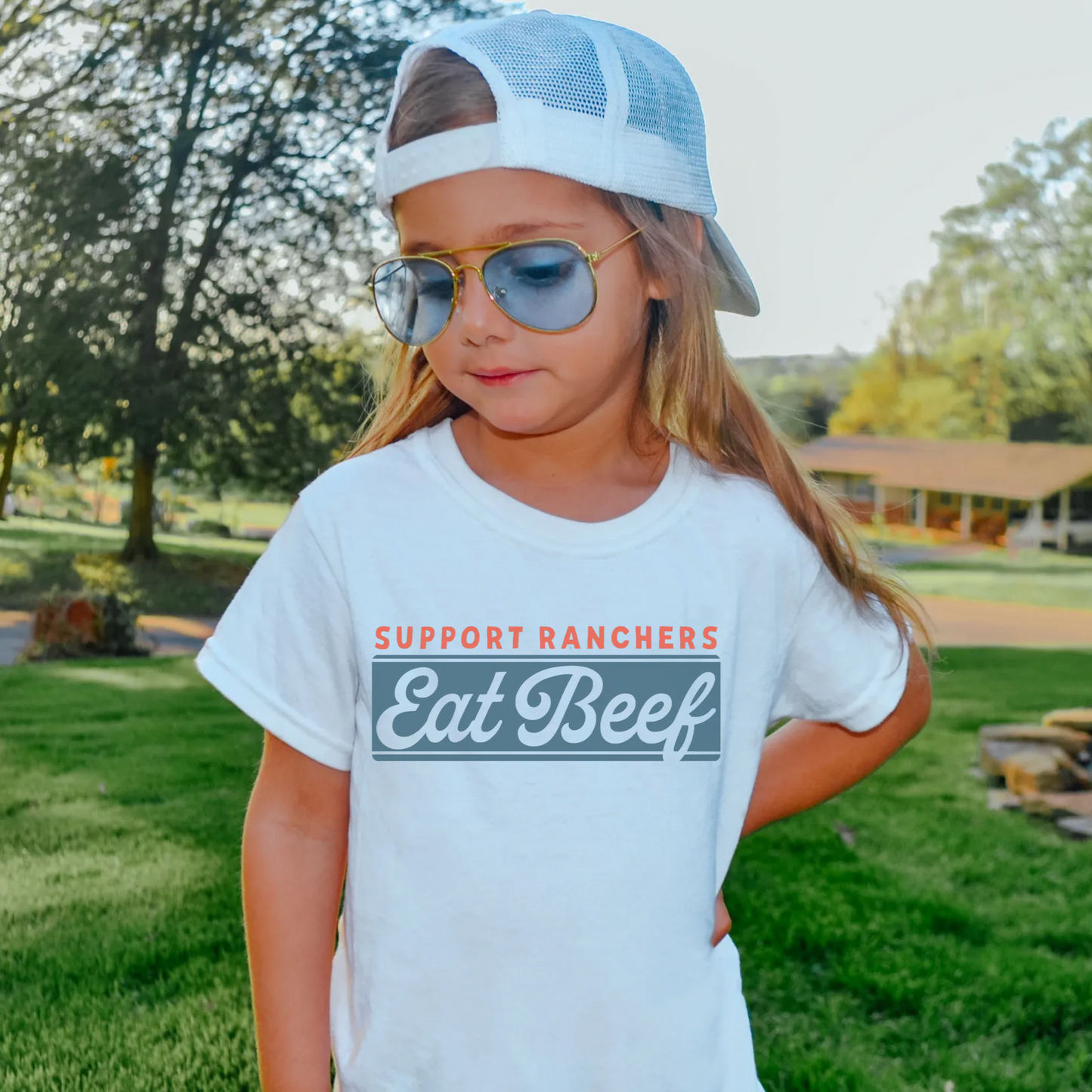 Youth Eat Beef Comfort Colors Shirt