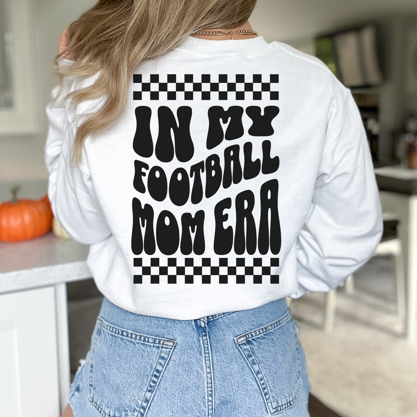 Football Mom Era Crewneck Sweatshirt