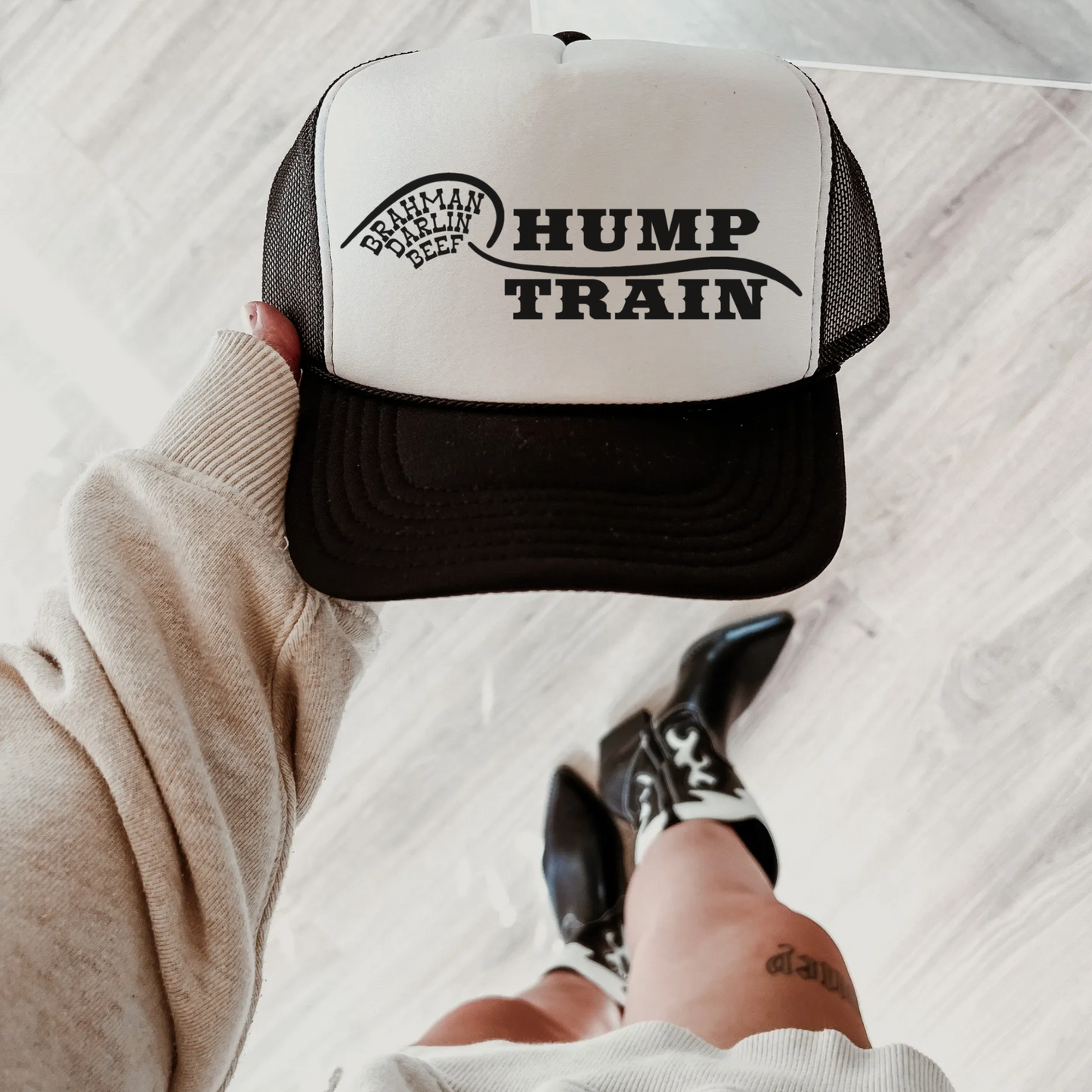 Hump Train Brahman Darlin Trucker Hat