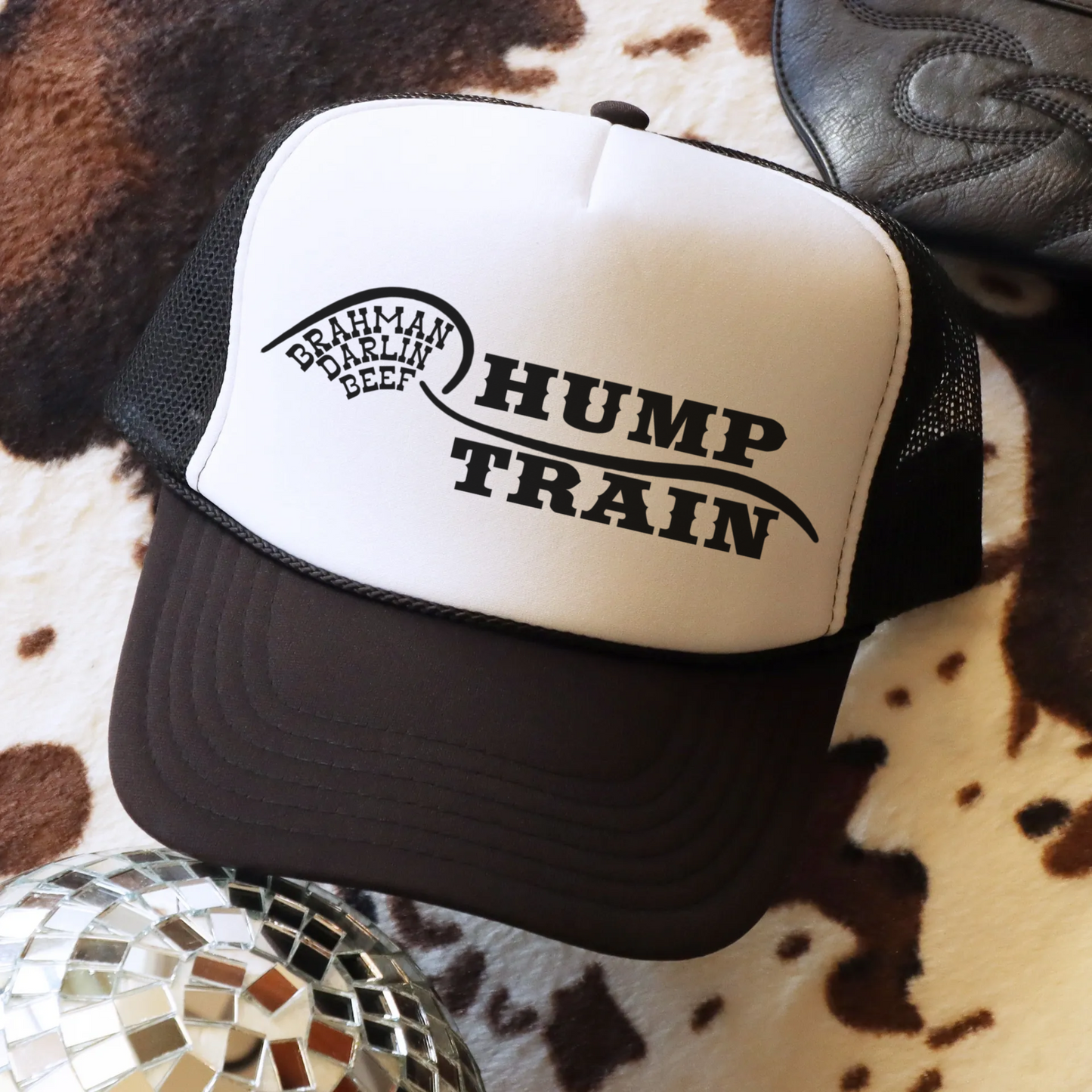 Hump Train Brahman Darlin Trucker Hat