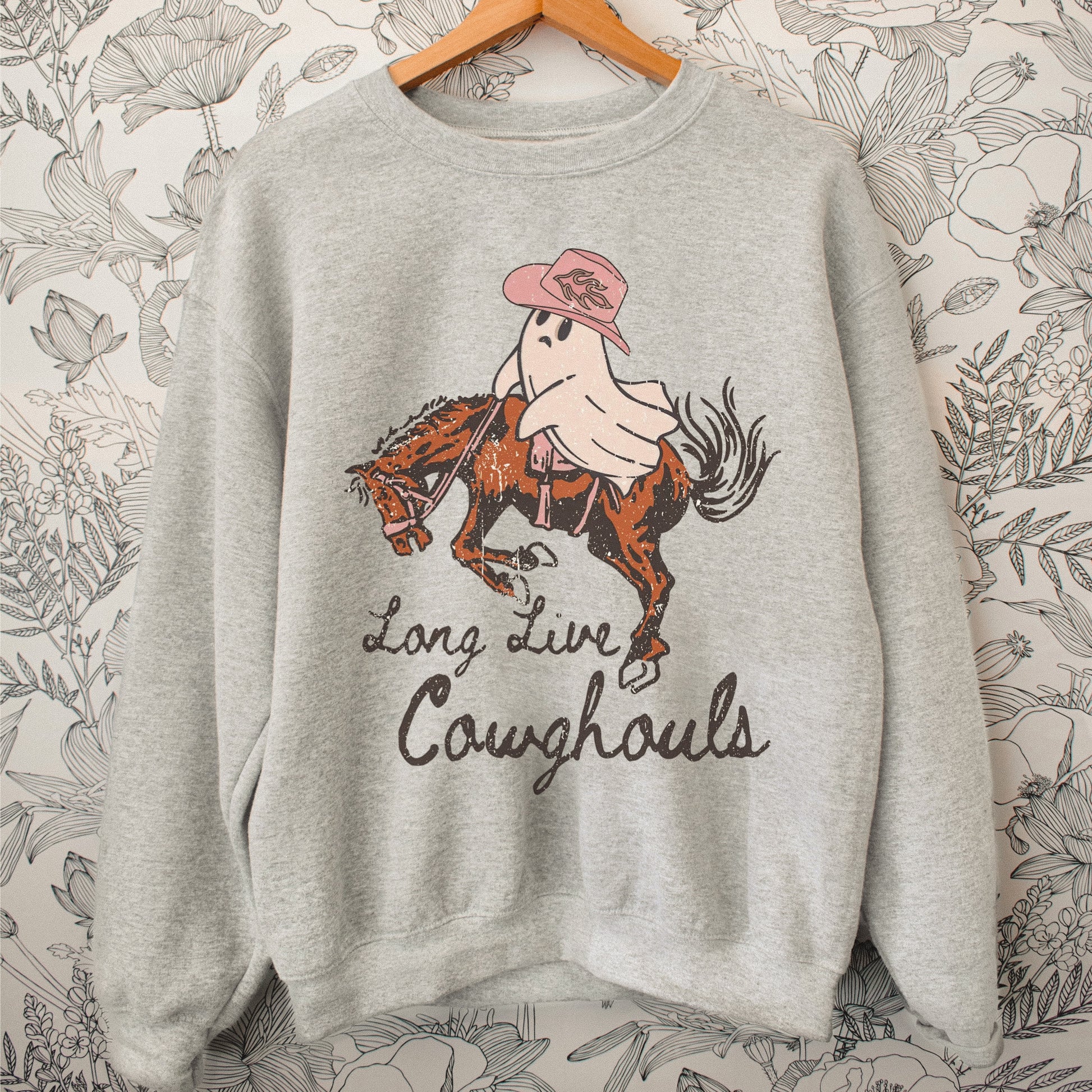 Long Live Cowghouls Crewneck Halloween sweatshirt