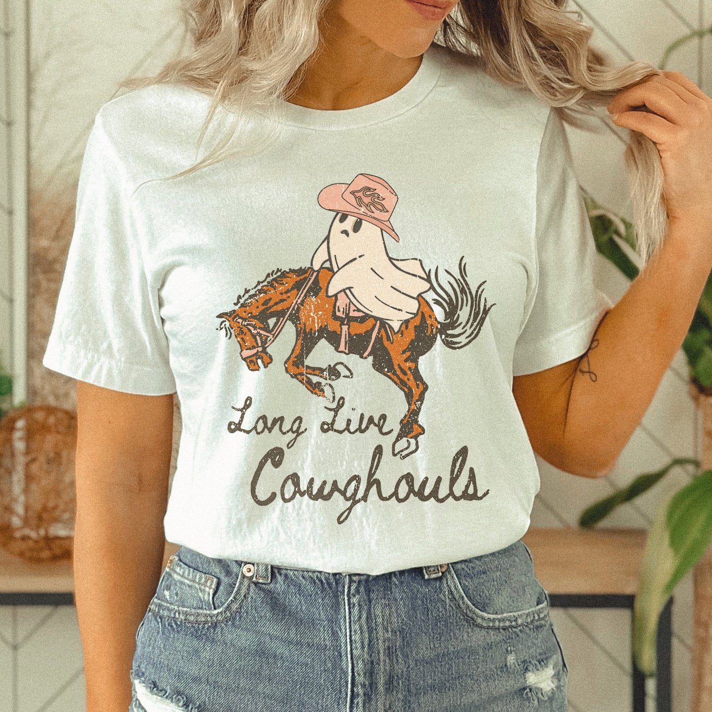 Long Live Cowghouls Western Halloween tshirt