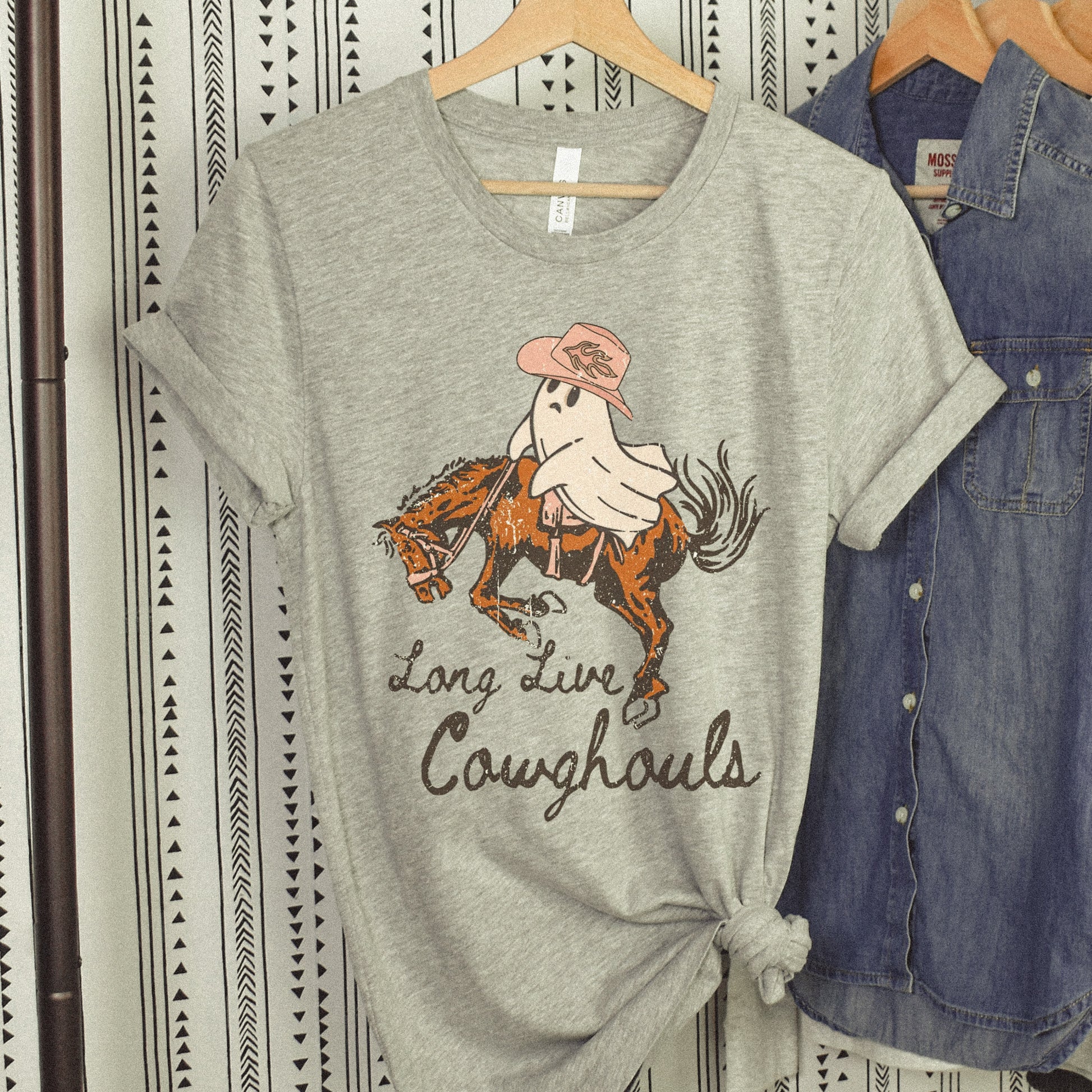 Long Live Cowghouls Western Halloween tshirt