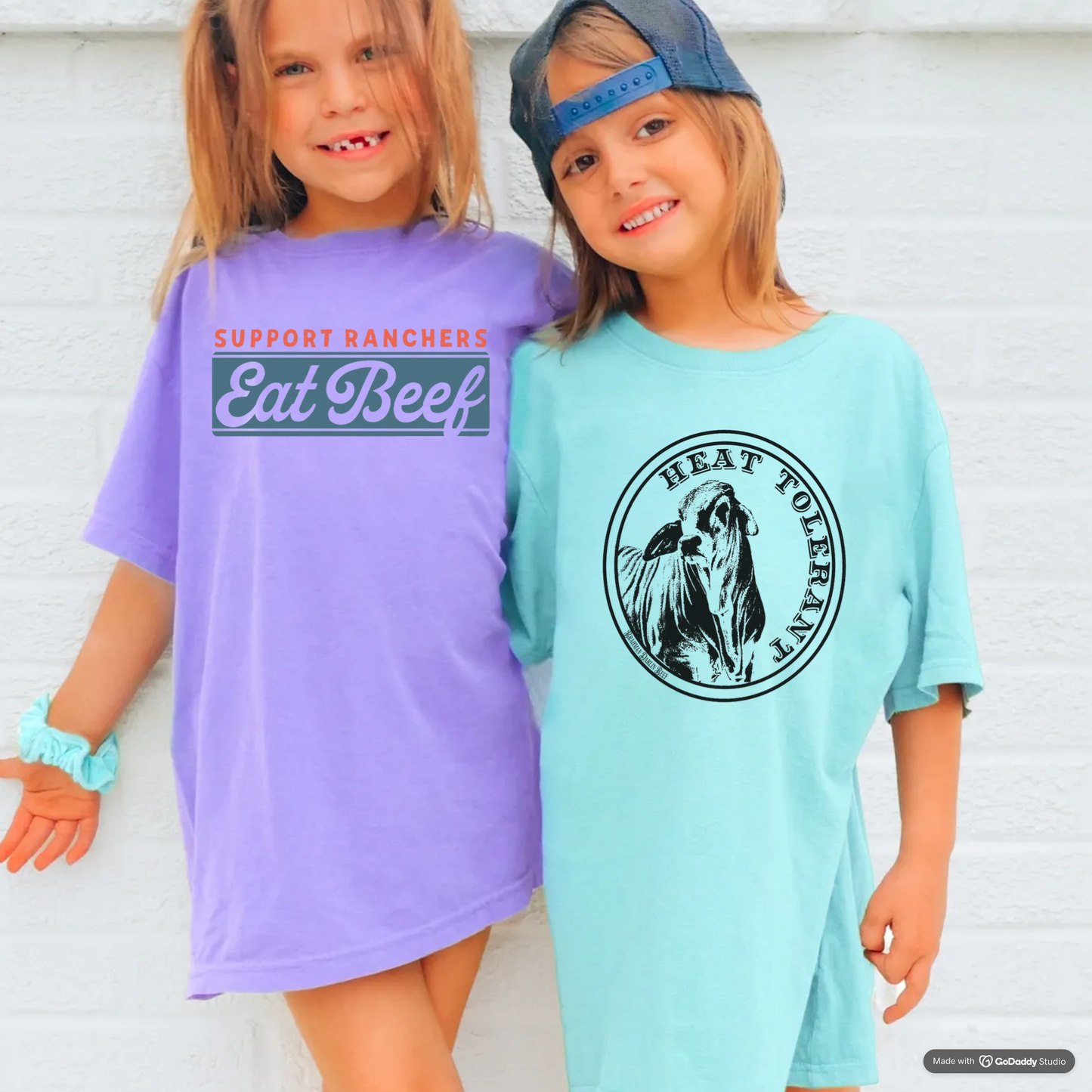 Brahman Cattle T-Shirt for Youth