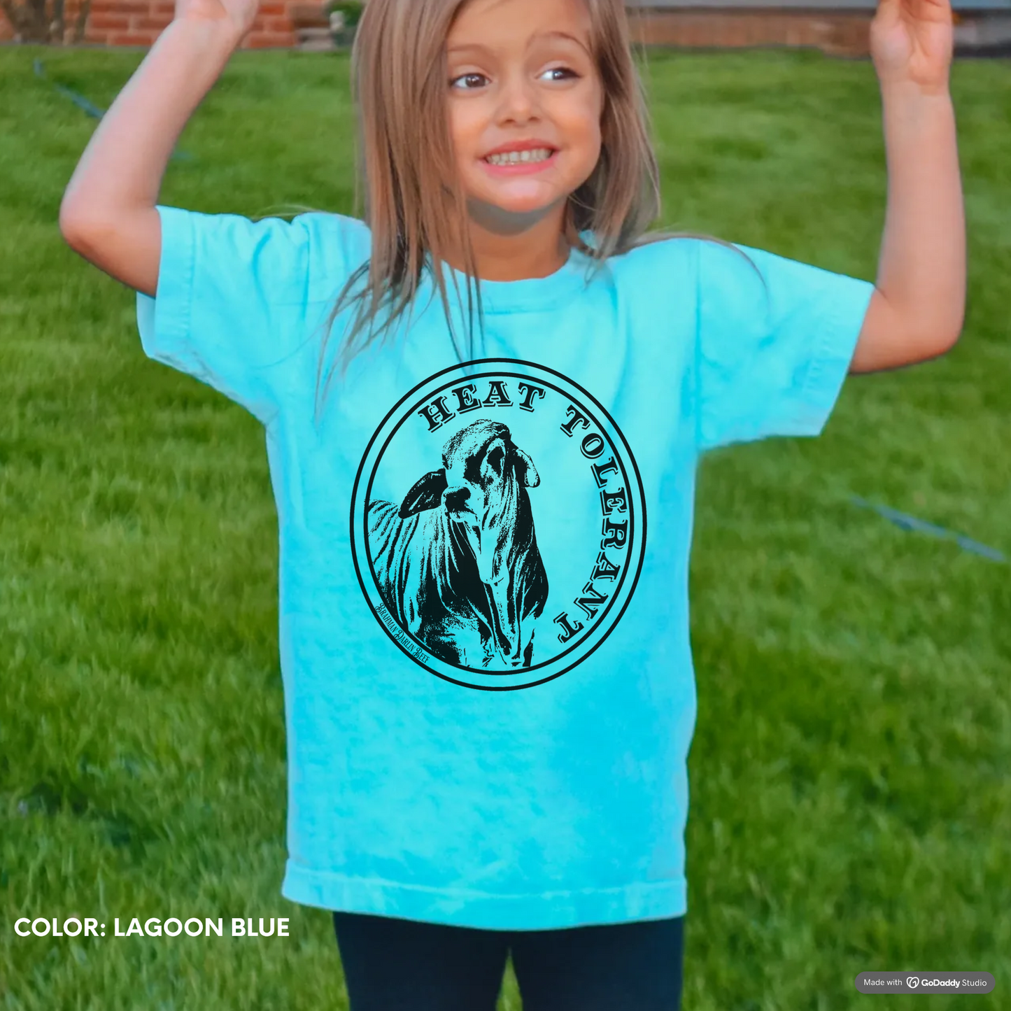 Brahman Cattle T-Shirt for Youth