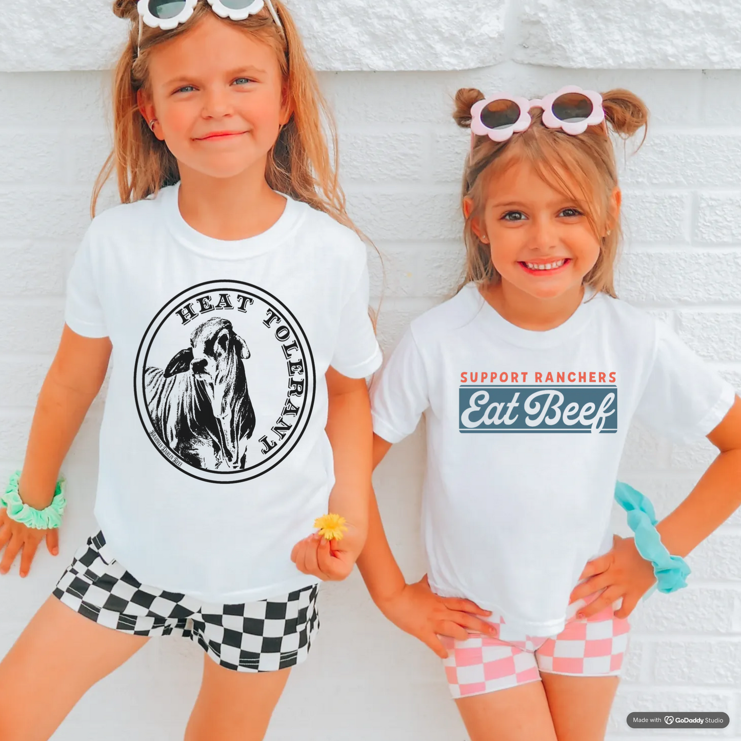 Brahman Cattle T-Shirt for Youth