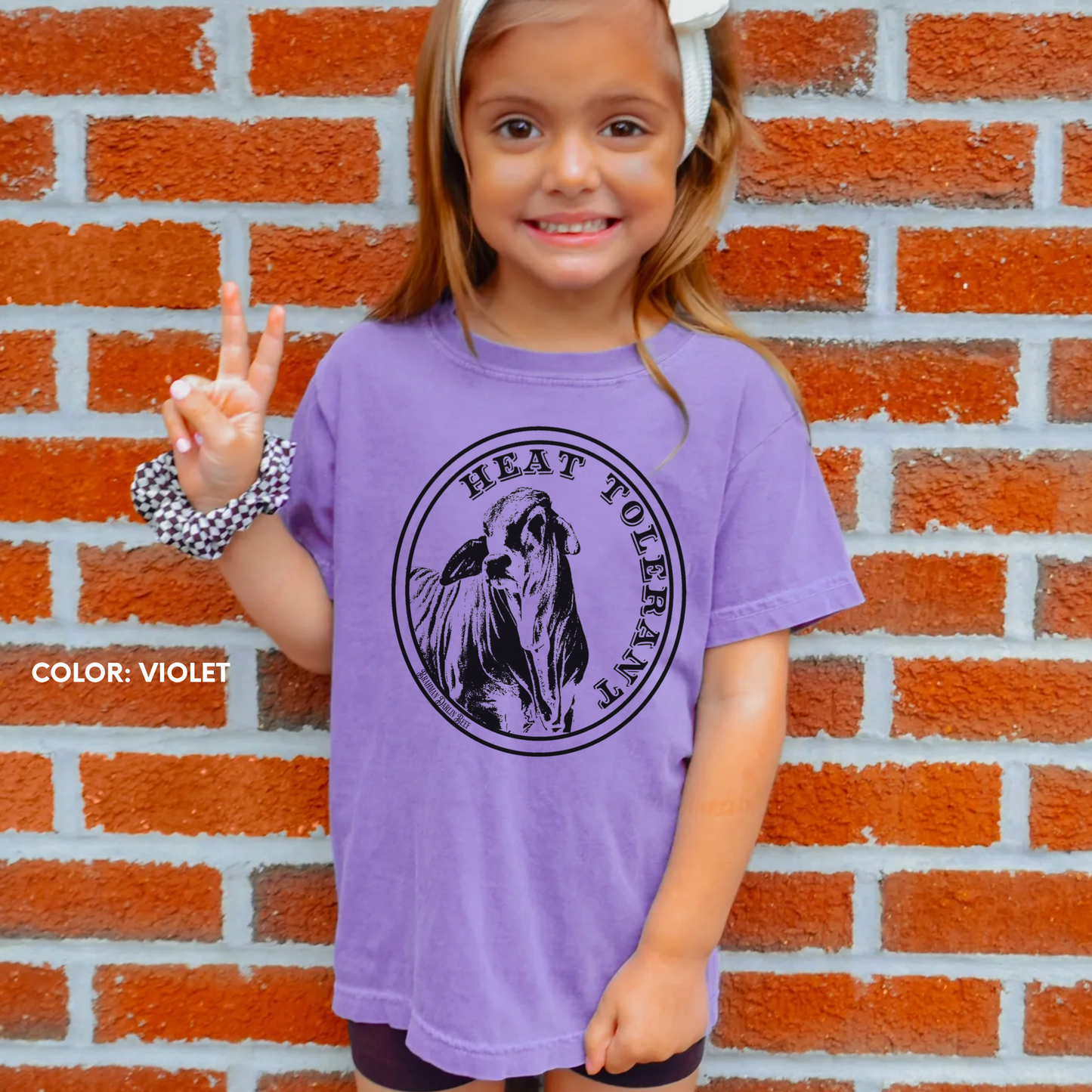 Brahman Cattle T-Shirt for Youth