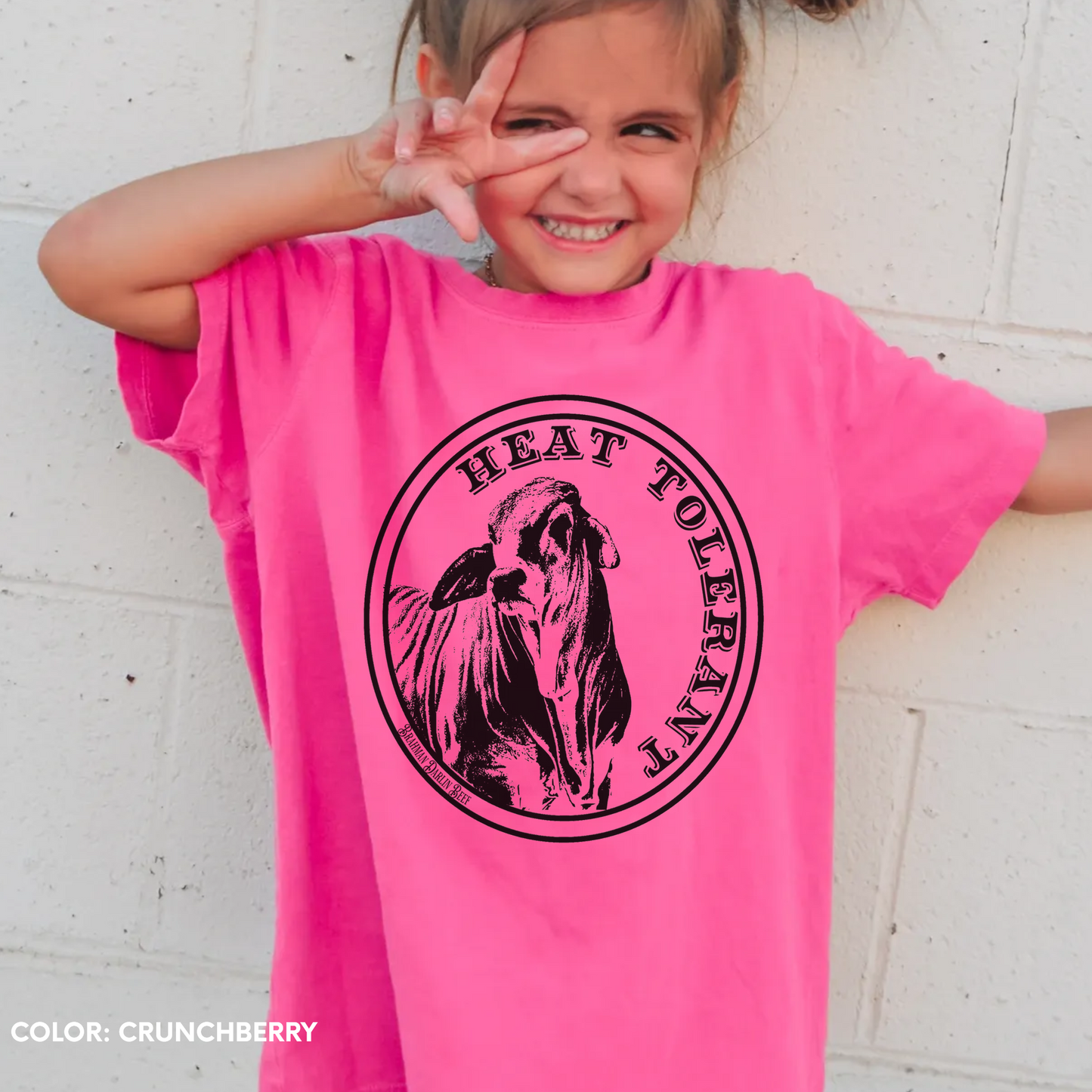 Brahman Cattle T-Shirt for Youth