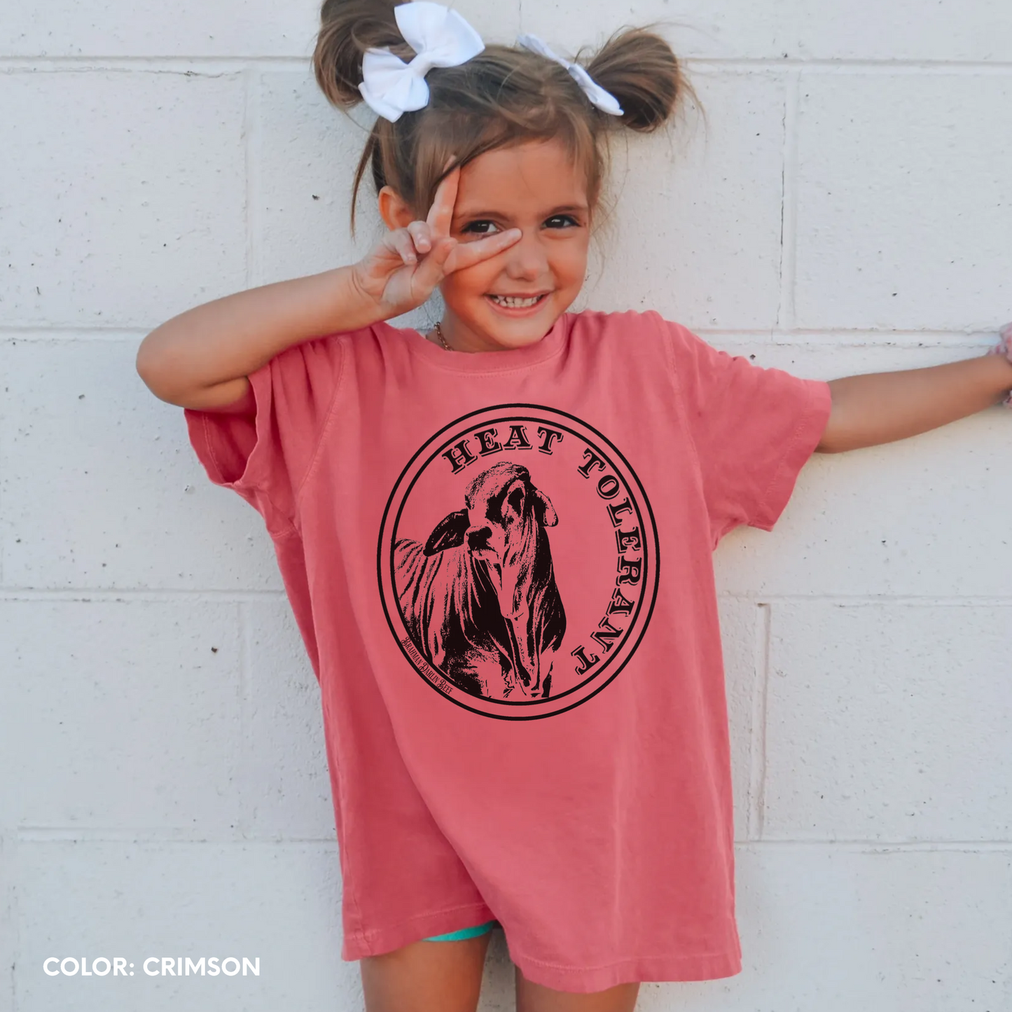 Brahman Cattle T-Shirt for Youth