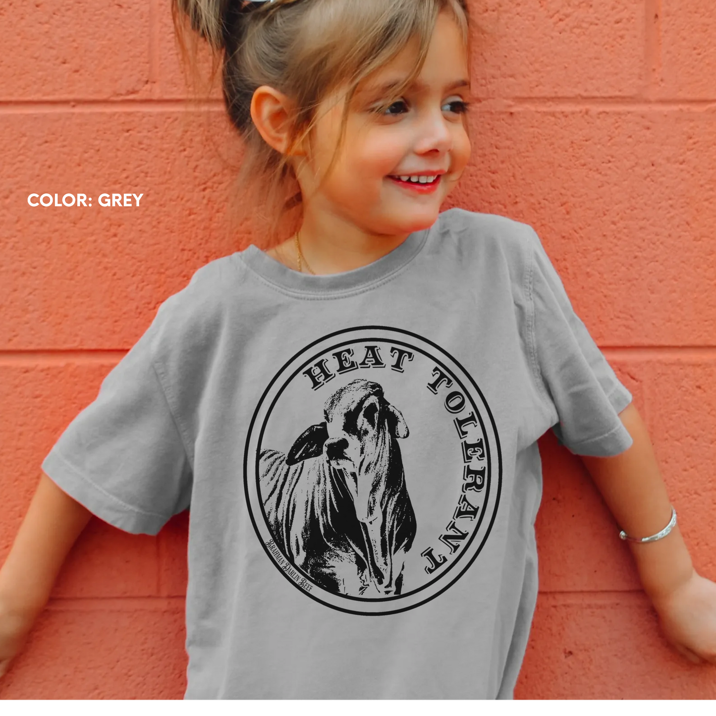 Brahman Cattle T-Shirt for Youth