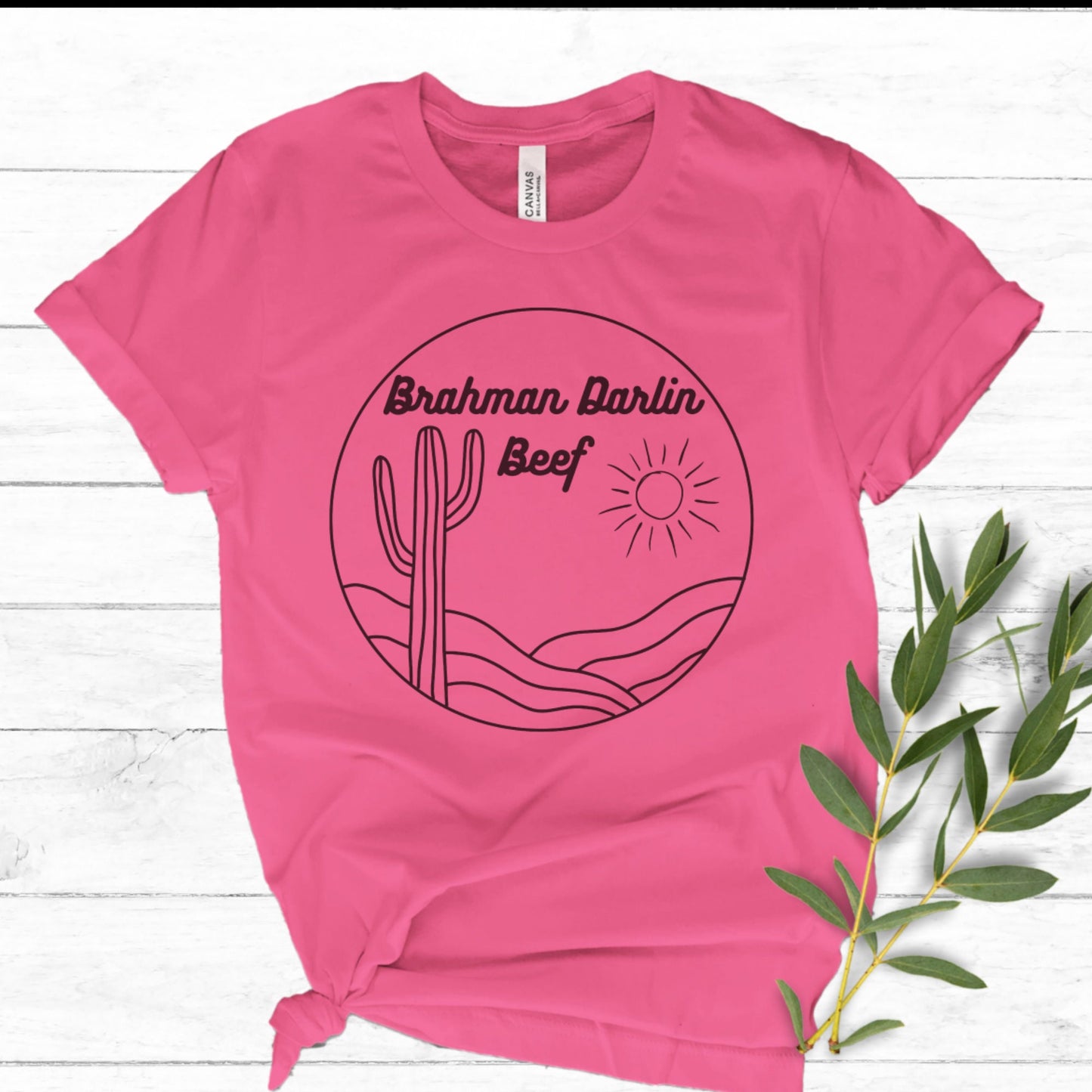 Brahman Darlin Sunset Desert Vibes Tee