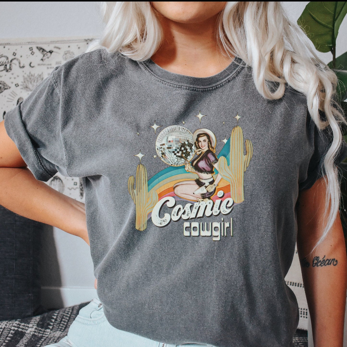 Brahman Darlin Cosmic Cowgirl Tee