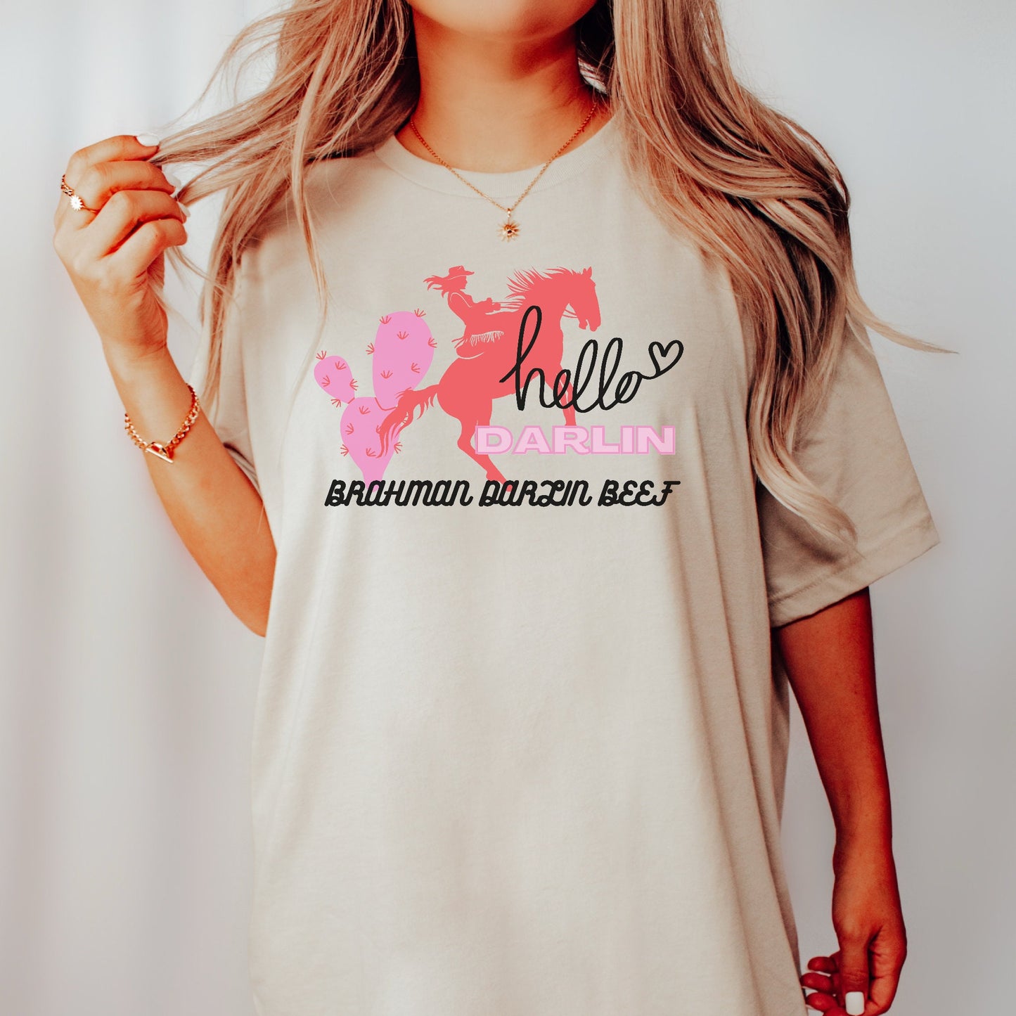 Hello Darlin Horse Tee