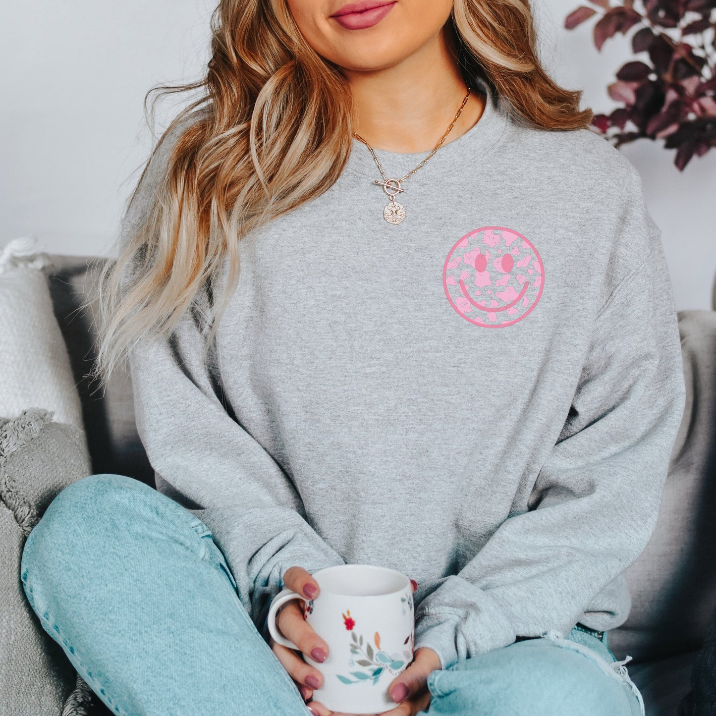 Retro Smiley Sweatshirt