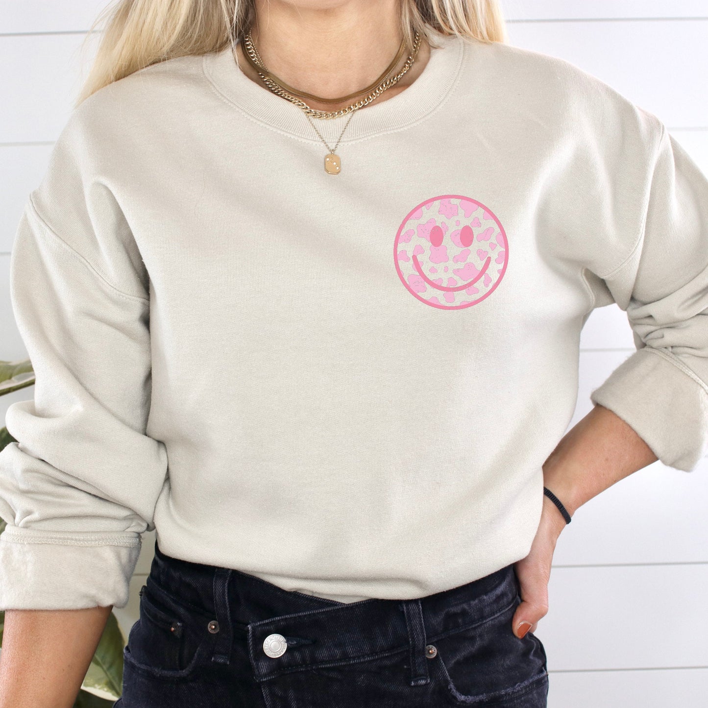 Retro Smiley Sweatshirt