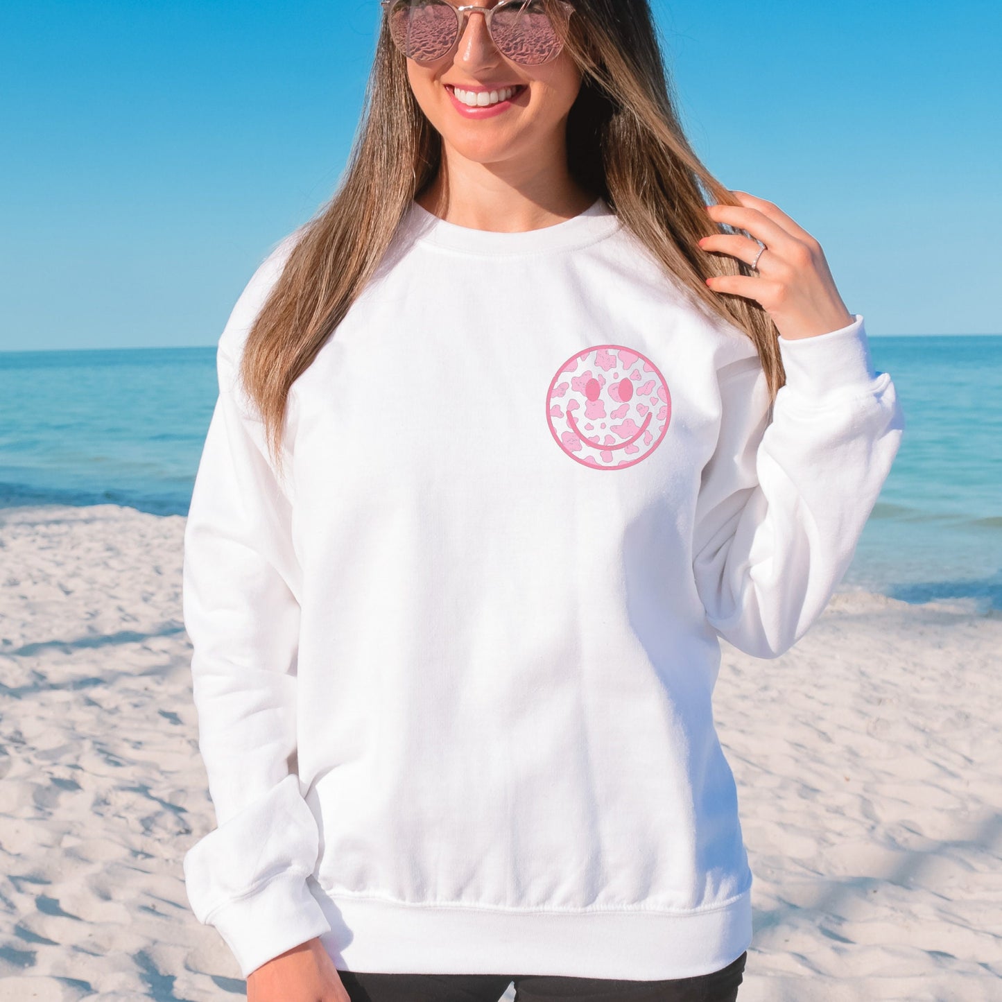 Retro Smiley Sweatshirt