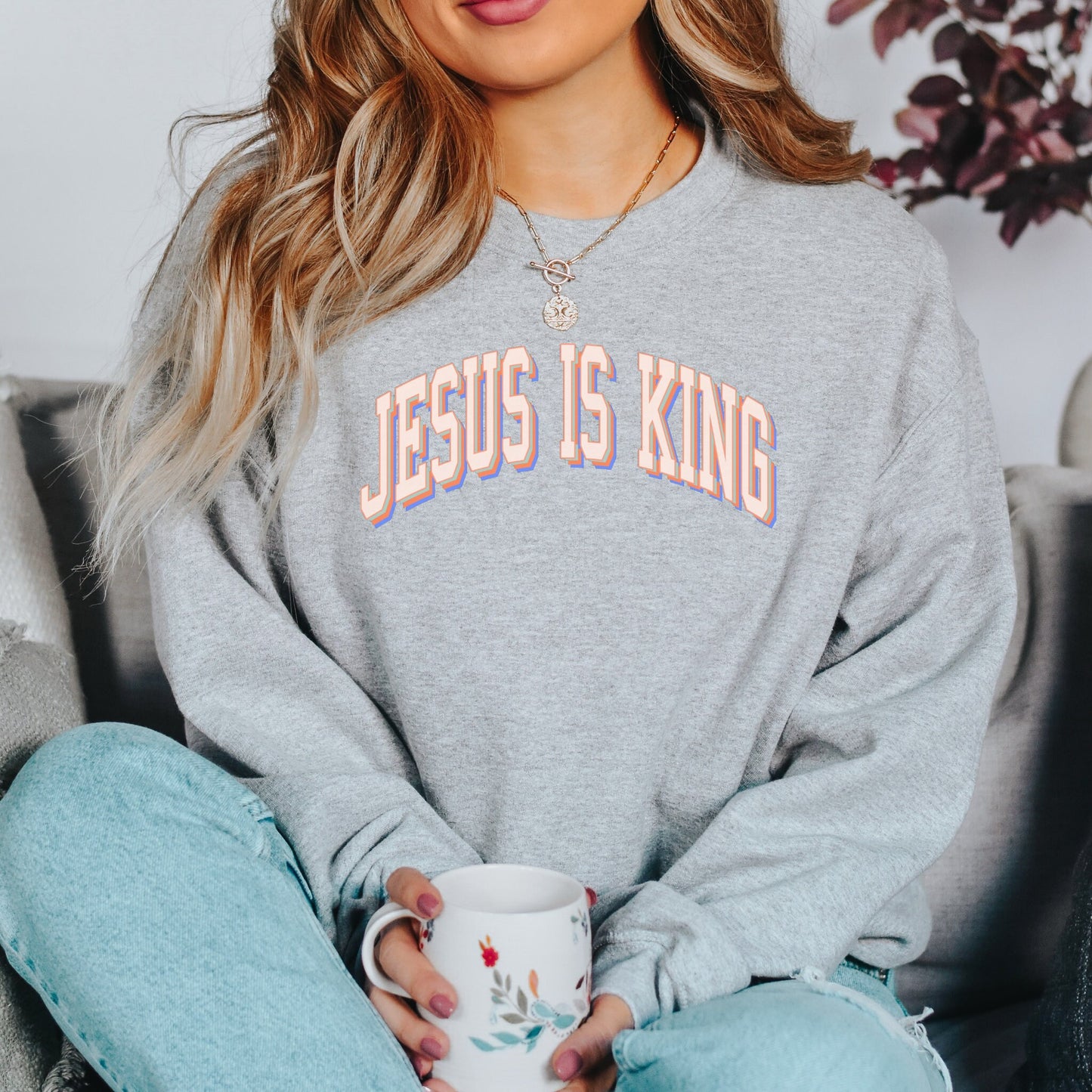 Jesus is King Sweatshirt