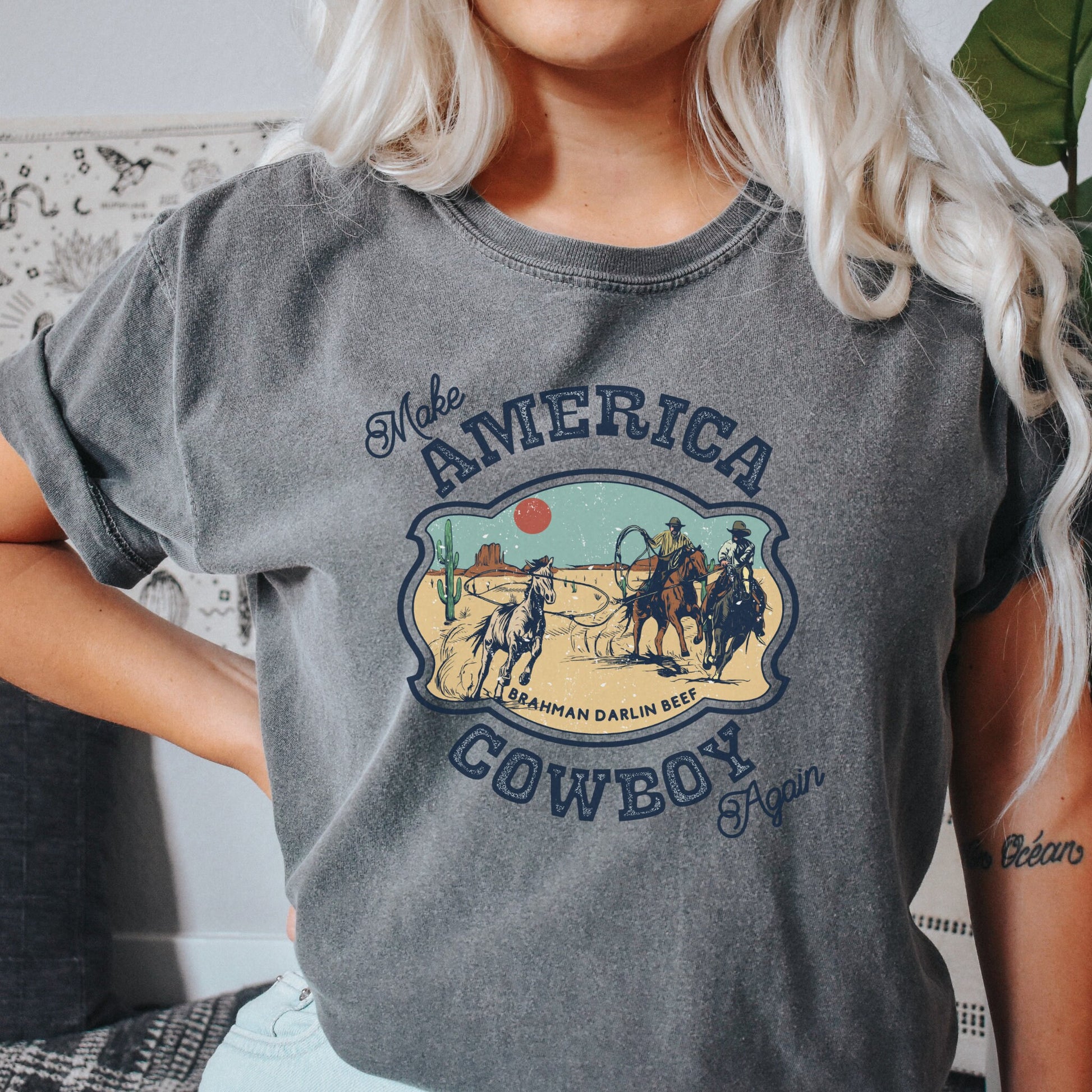 Make America Cowboy Again Tee