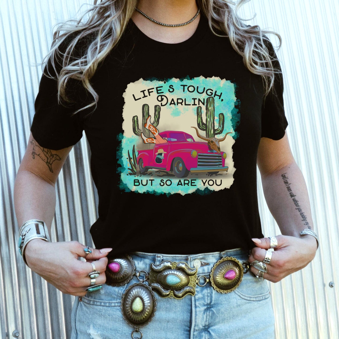 Brahman Darlin Life's Tough Tee