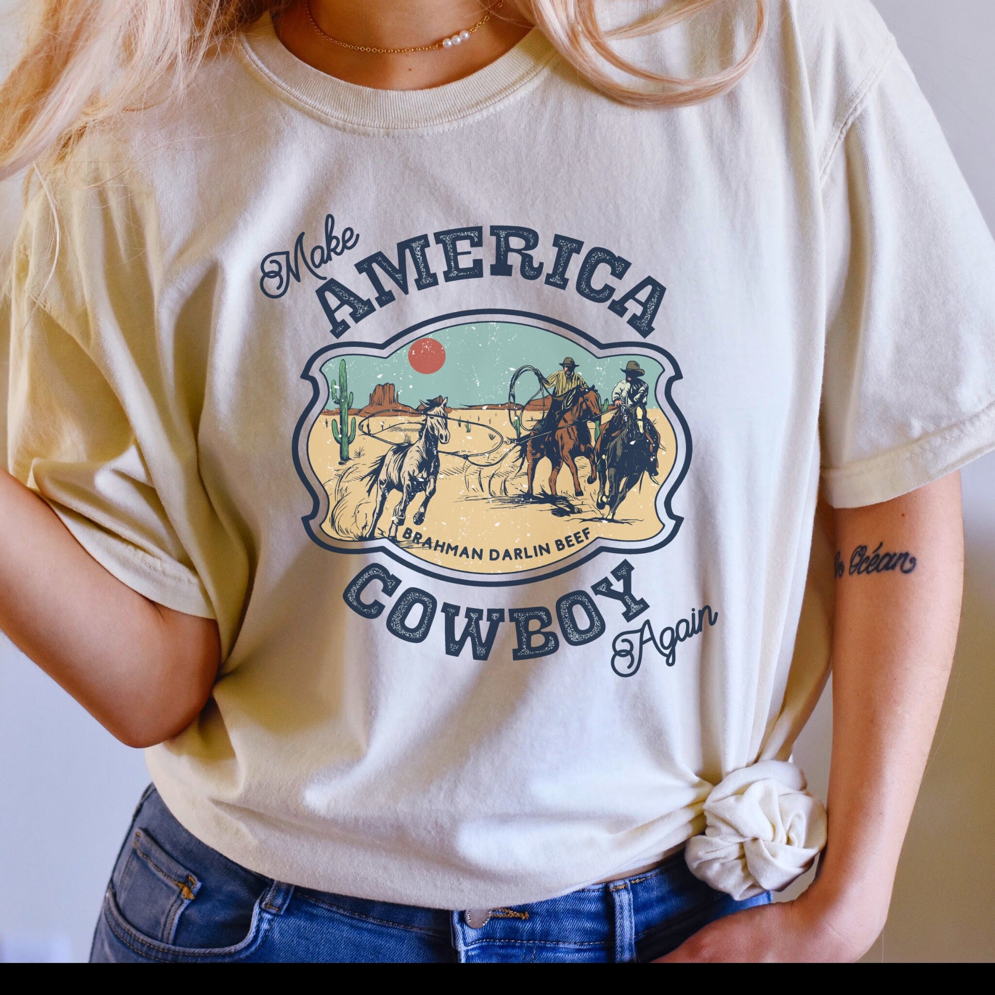 Make America Cowboy Again Tee