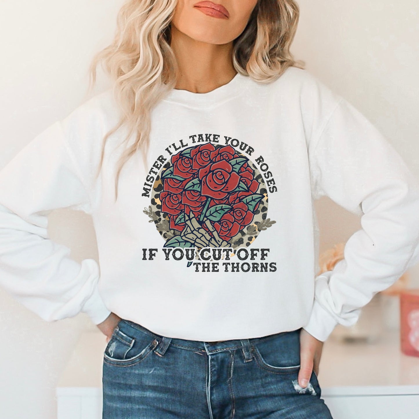 Western Morgan Wallen Flower Shop Sweatshirt