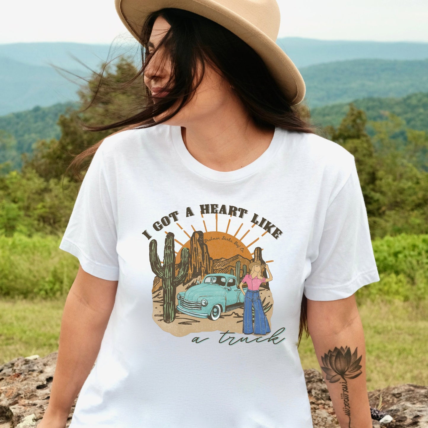 Heart Like A Truck Tee