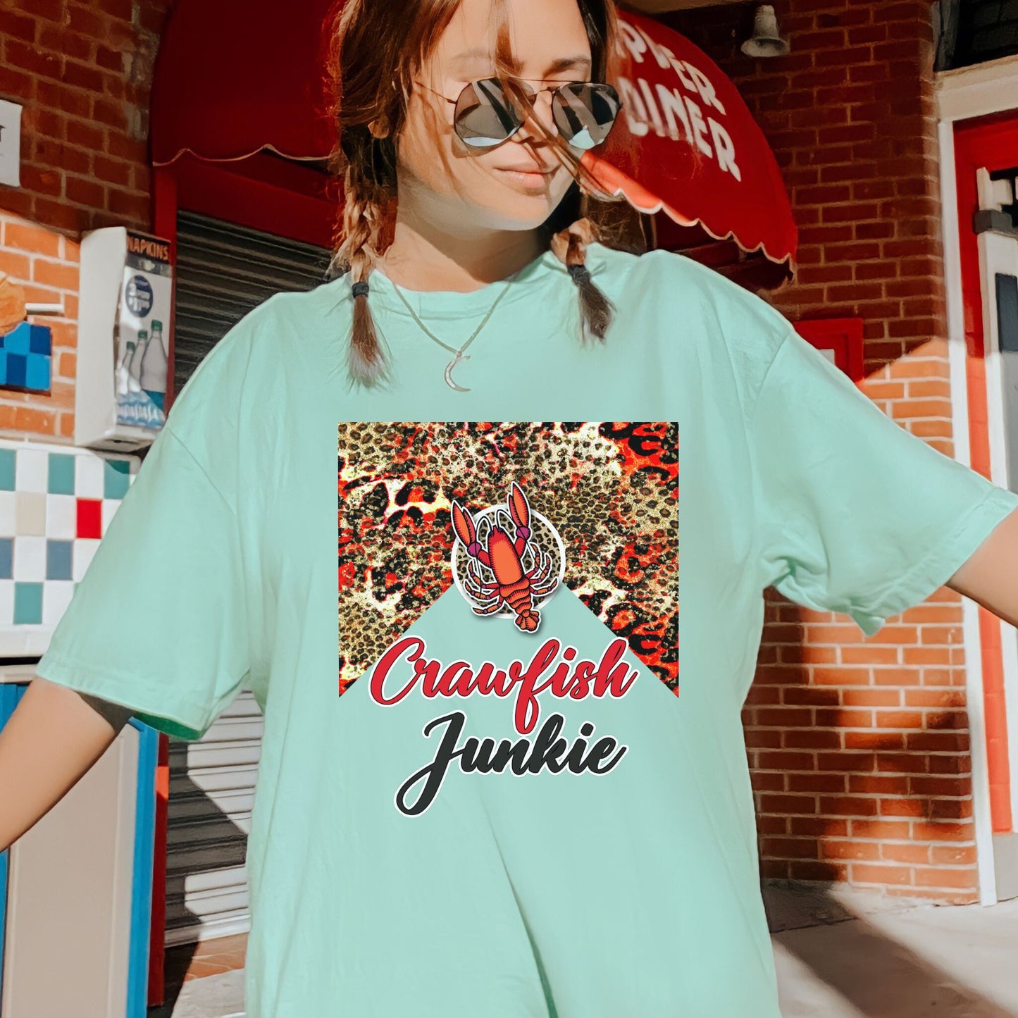 Crawfish Junkie Tee