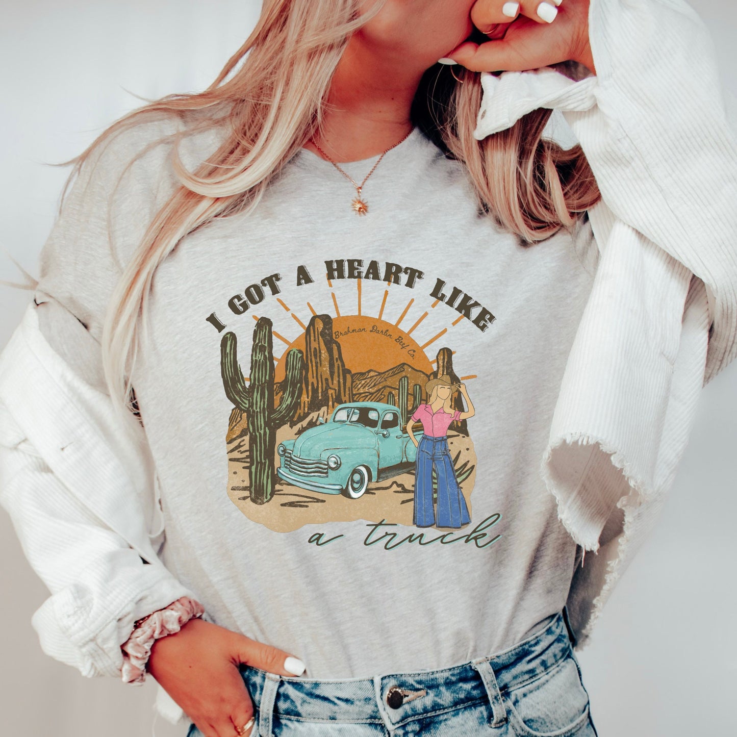 Heart Like A Truck Tee