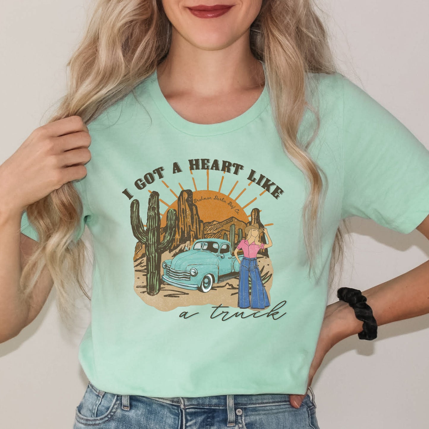 Heart Like A Truck Tee