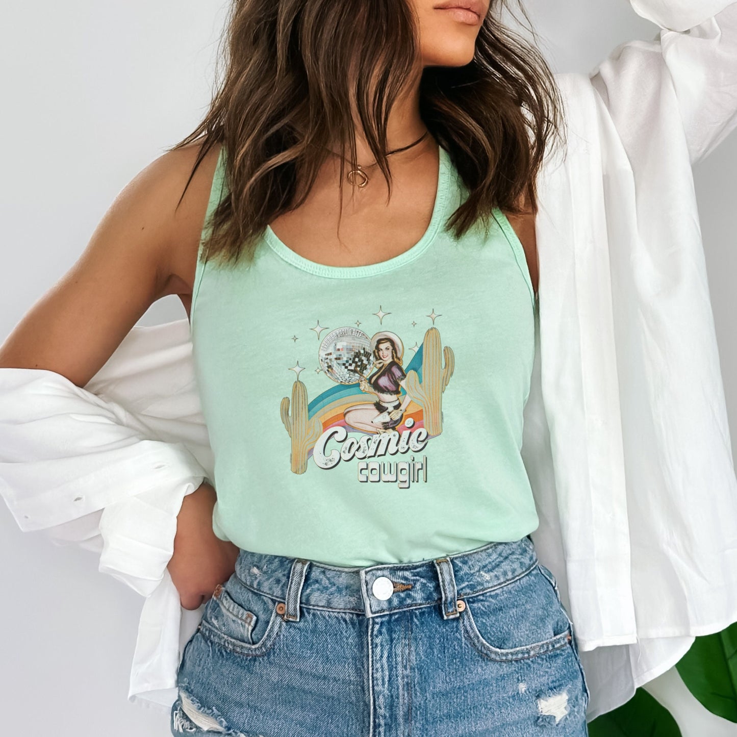 Cosmic Cowgirl Tank Top